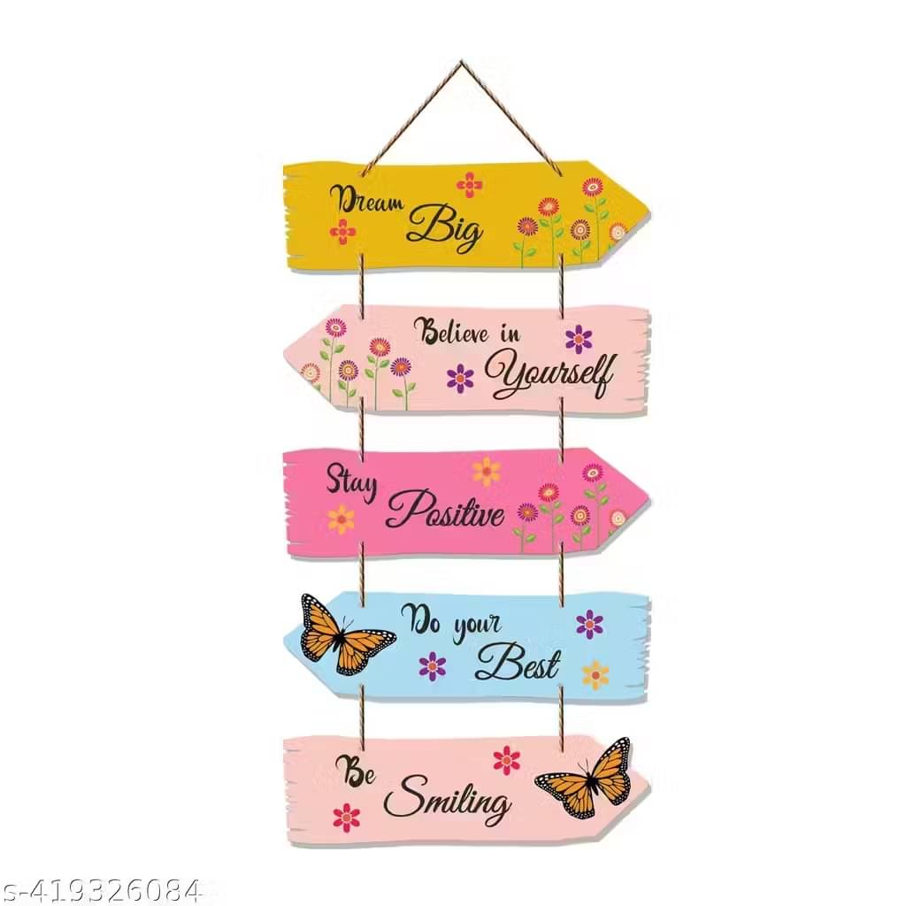 SNFArt Premium Motivational Quotes Wall Hanging Items for Home Decor Gift Items 31 x12 inch SNFArt Premium Motivational Quotes Wall Hanging Items for Home Decor Gift Items 31 x12 inch