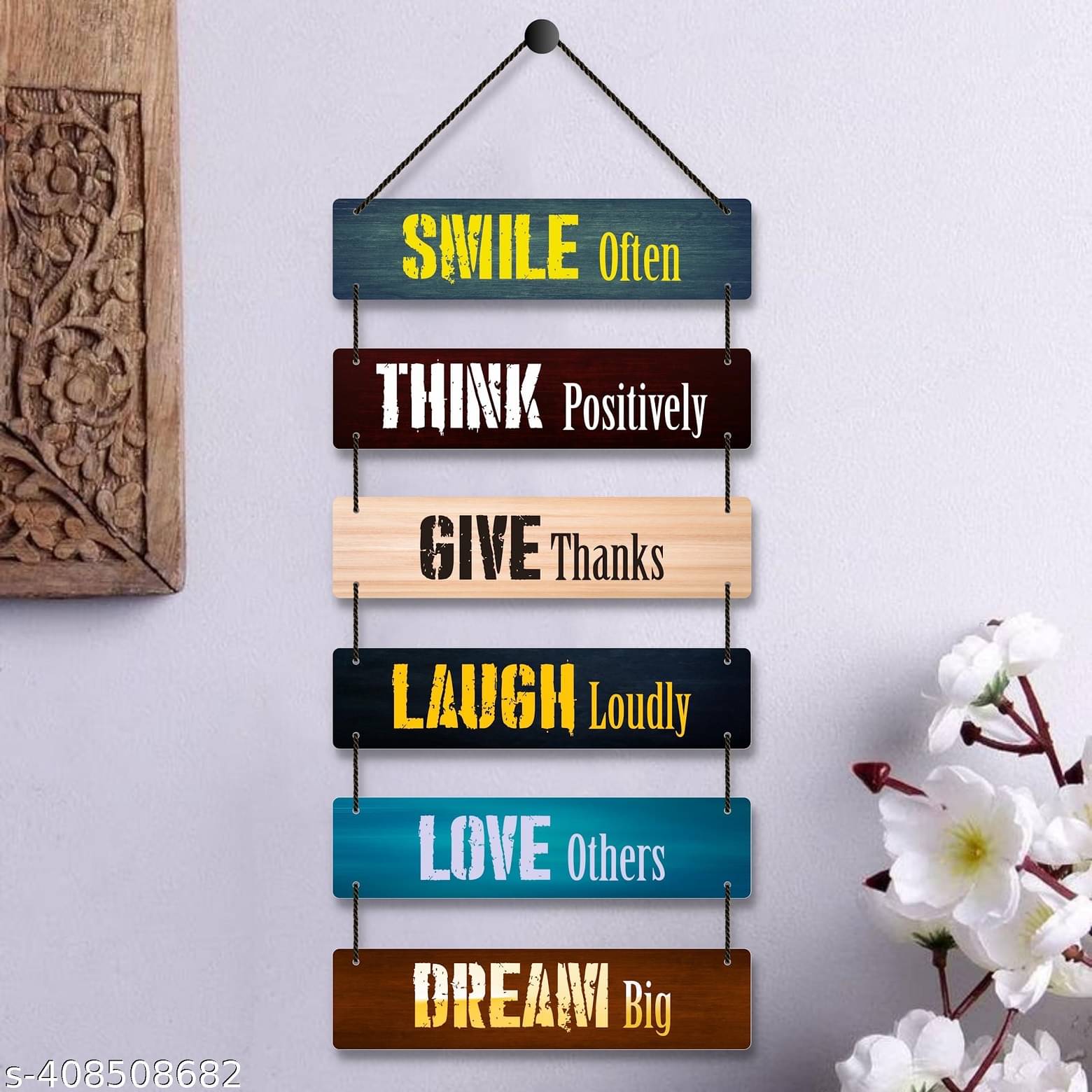 SNFArt Premium Motivational Quotes Wall Hanging Items for Home Decor Gift Items 31 x12 inch SNFArt Premium Motivational Quotes Wall Hanging Items for Home Decor Gift Items 31 x12 inch