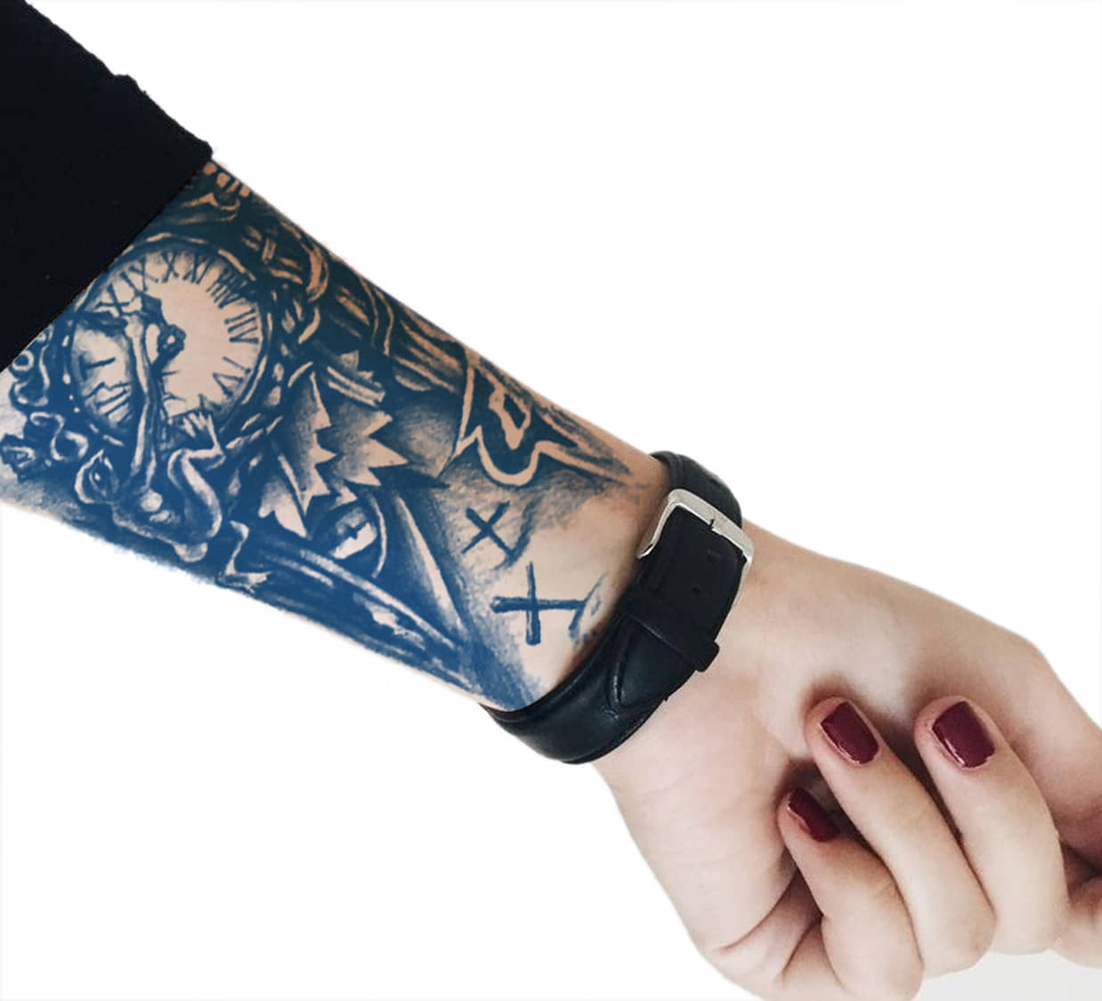The Canvas Arts 4 Weeks Life Semipermanent Tattoo Realistic Look Body Tattoo