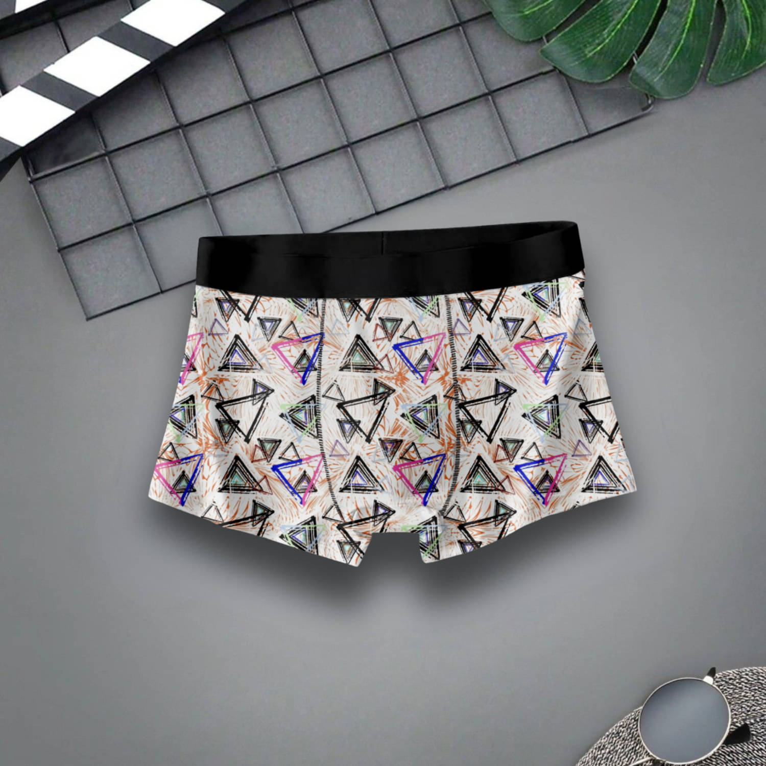 Xqsee Pack of 3 Nylon Trunks For Men's ( Multicolor2 ) Xqsee Pack of 3 Nylon Trunks For Men's ( Multicolor2 )