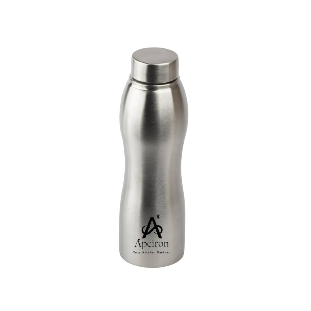 APEIRON Vactra pack of 1 Silver Stainless Steel Fridge Water Bottle 1000 mL ( Set of 1 ) APEIRON Vactra pack of 1 Silver Stainless Steel Fridge Water Bottle 1000 mL ( Set of 1 )