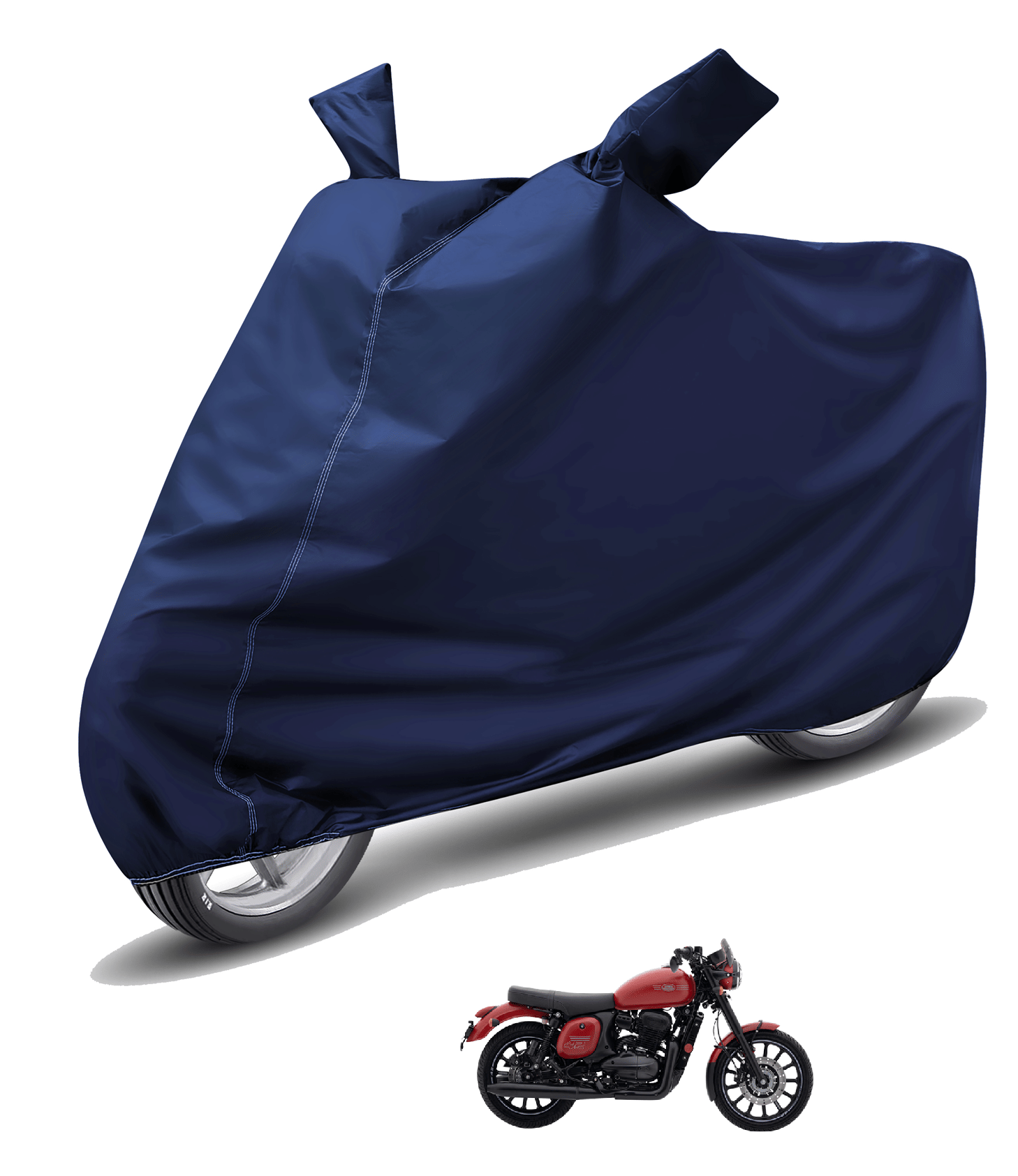 Auto Hub Bike Body Cover for Jawa Jawa 42 ( Pack of 1 ) , Blue Auto Hub Bike Body Cover for Jawa Jawa 42 ( Pack of 1 ) , Blue