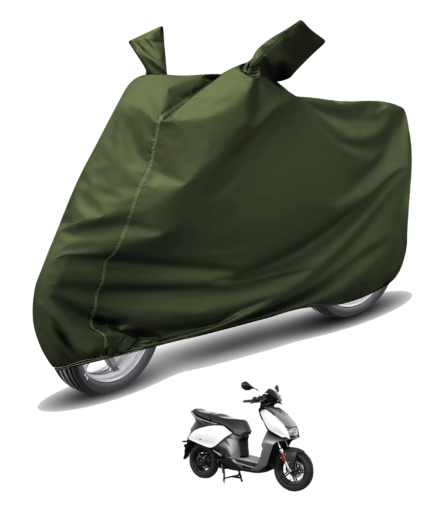 Auto Hub Bike Body Cover for Hero All Bike Models ( Pack of 1 ) , Green Auto Hub Bike Body Cover for Hero All Bike Models ( Pack of 1 ) , Green