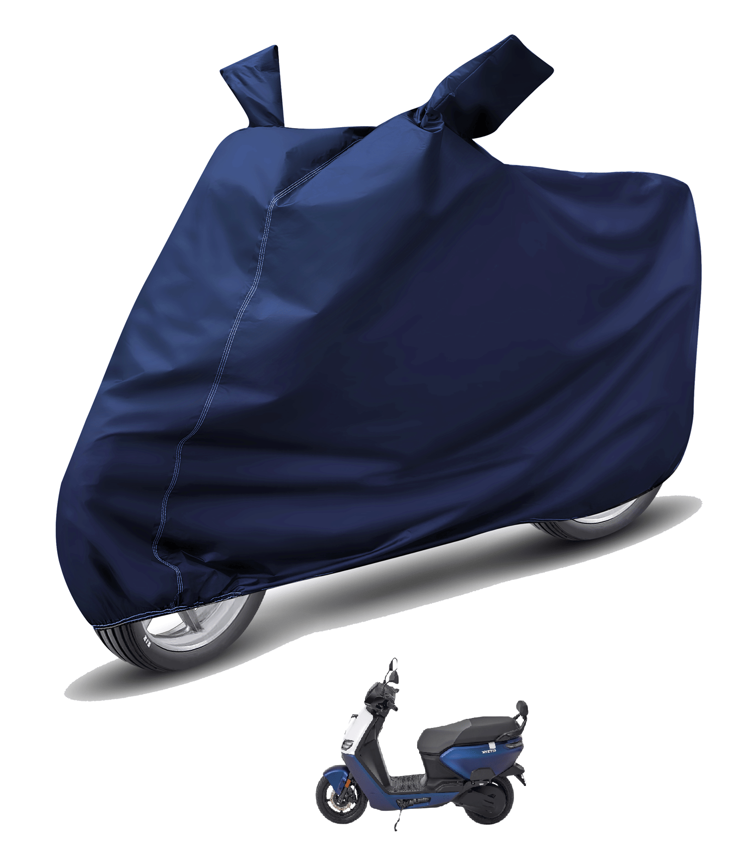 Auto Hub Bike Body Cover for Aprilia All Bike Models ( Pack of 1 ) , Blue Auto Hub Bike Body Cover for Aprilia All Bike Models ( Pack of 1 ) , Blue