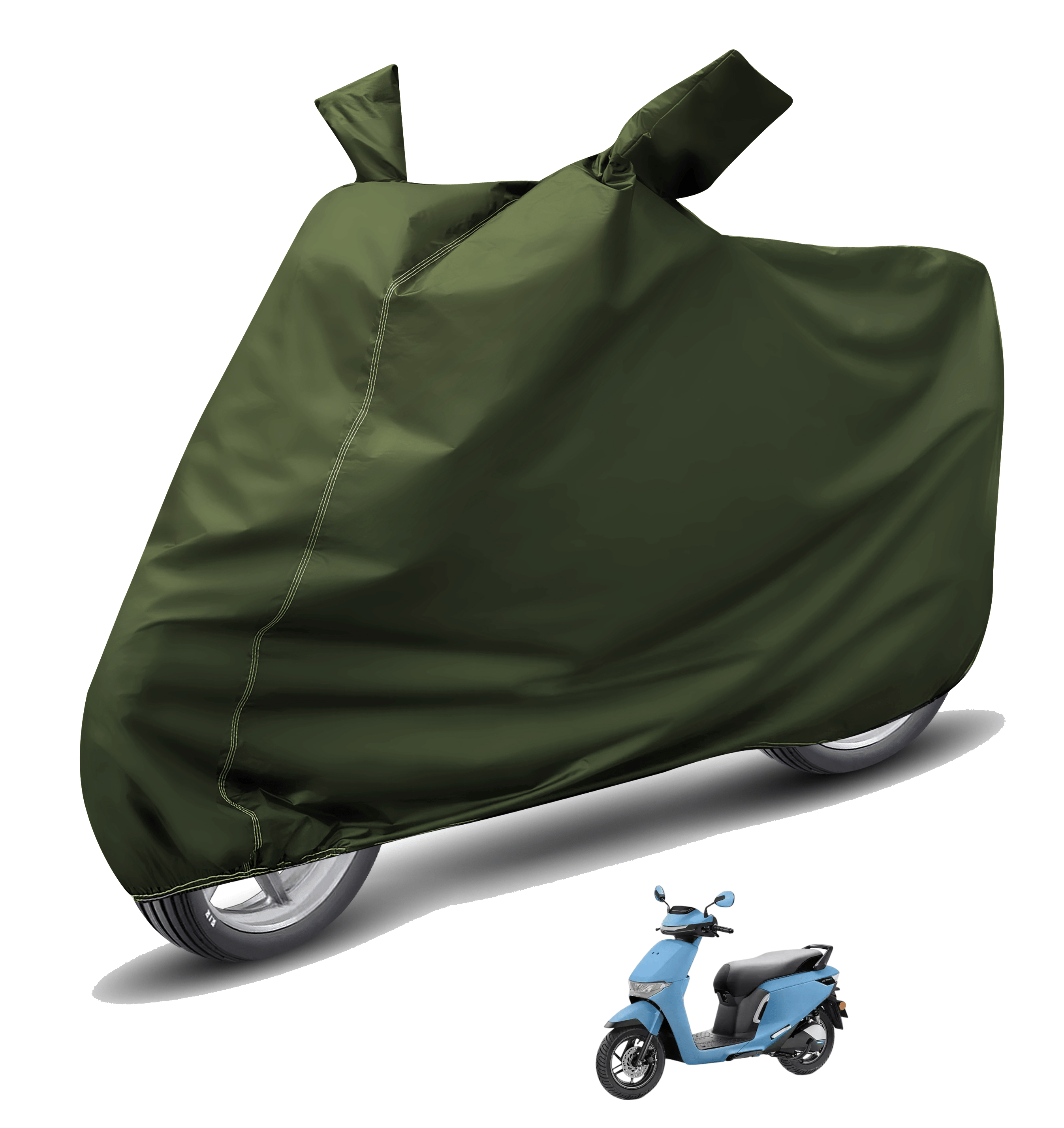 Auto Hub Bike Body Cover for Honda All Bike Models ( Pack of 1 ) , Green Auto Hub Bike Body Cover for Honda All Bike Models ( Pack of 1 ) , Green
