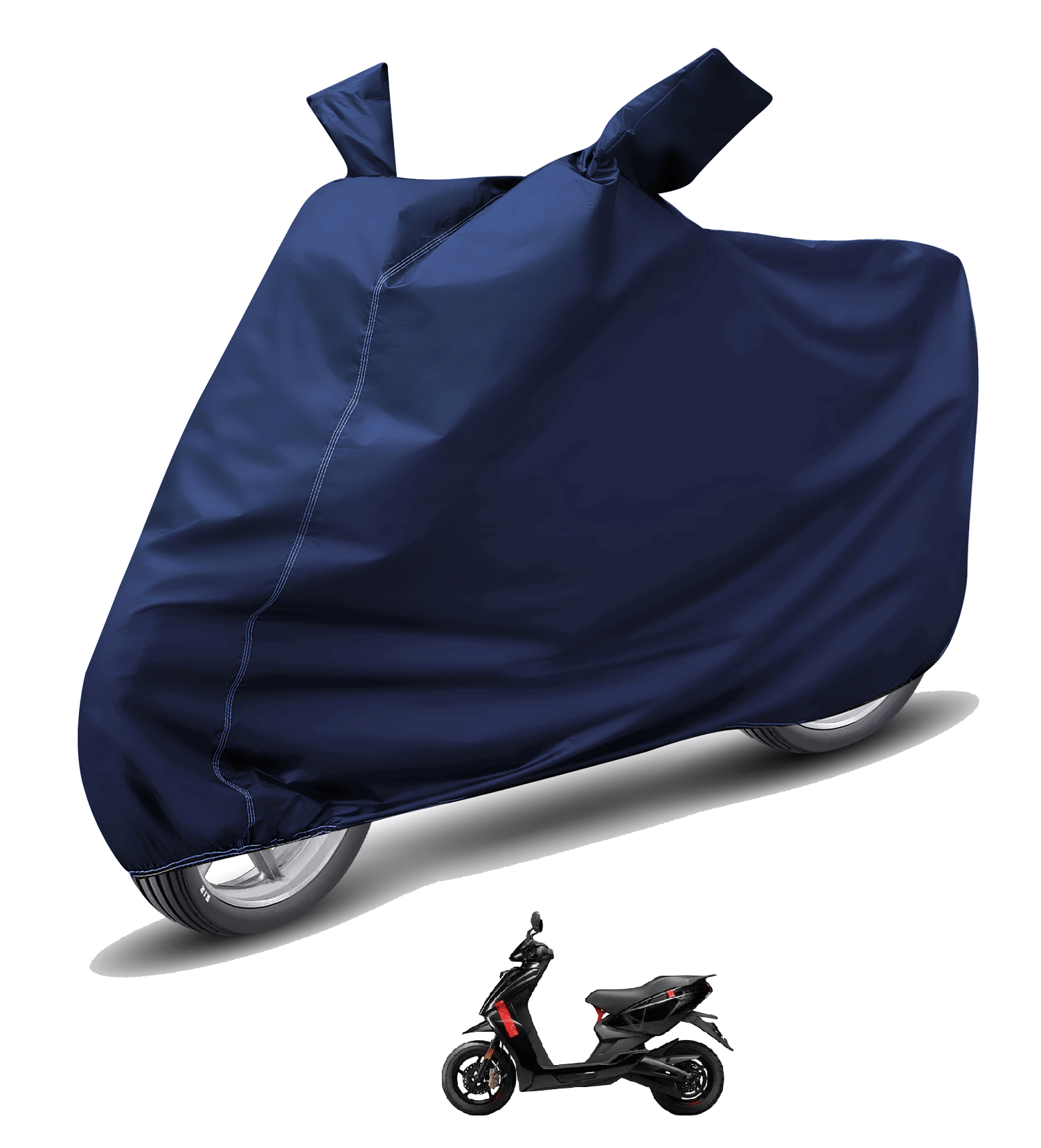 Auto Hub Bike Body Cover for Aprilia Ather 450X ( Pack of 1 ) , Blue Auto Hub Bike Body Cover for Aprilia Ather 450X ( Pack of 1 ) , Blue