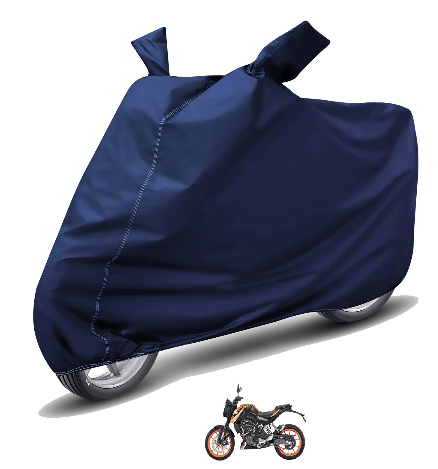     			Auto Hub Bike Body Cover for KTM All Bike Models ( Pack of 1 ) , Blue
