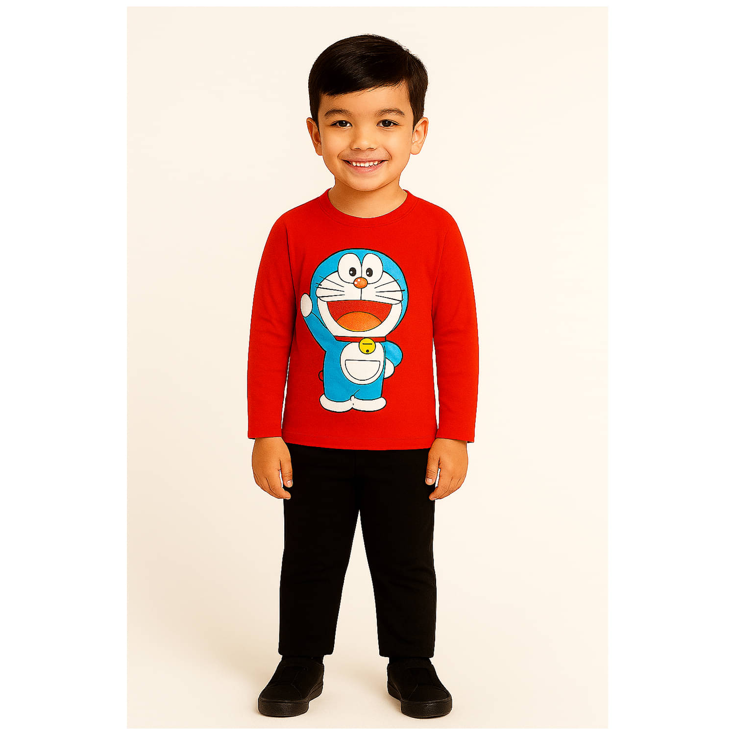     			Billyball Pack of 1 Unisex Cotton T-Shirt & Pants Set ( Multicolor 4 )