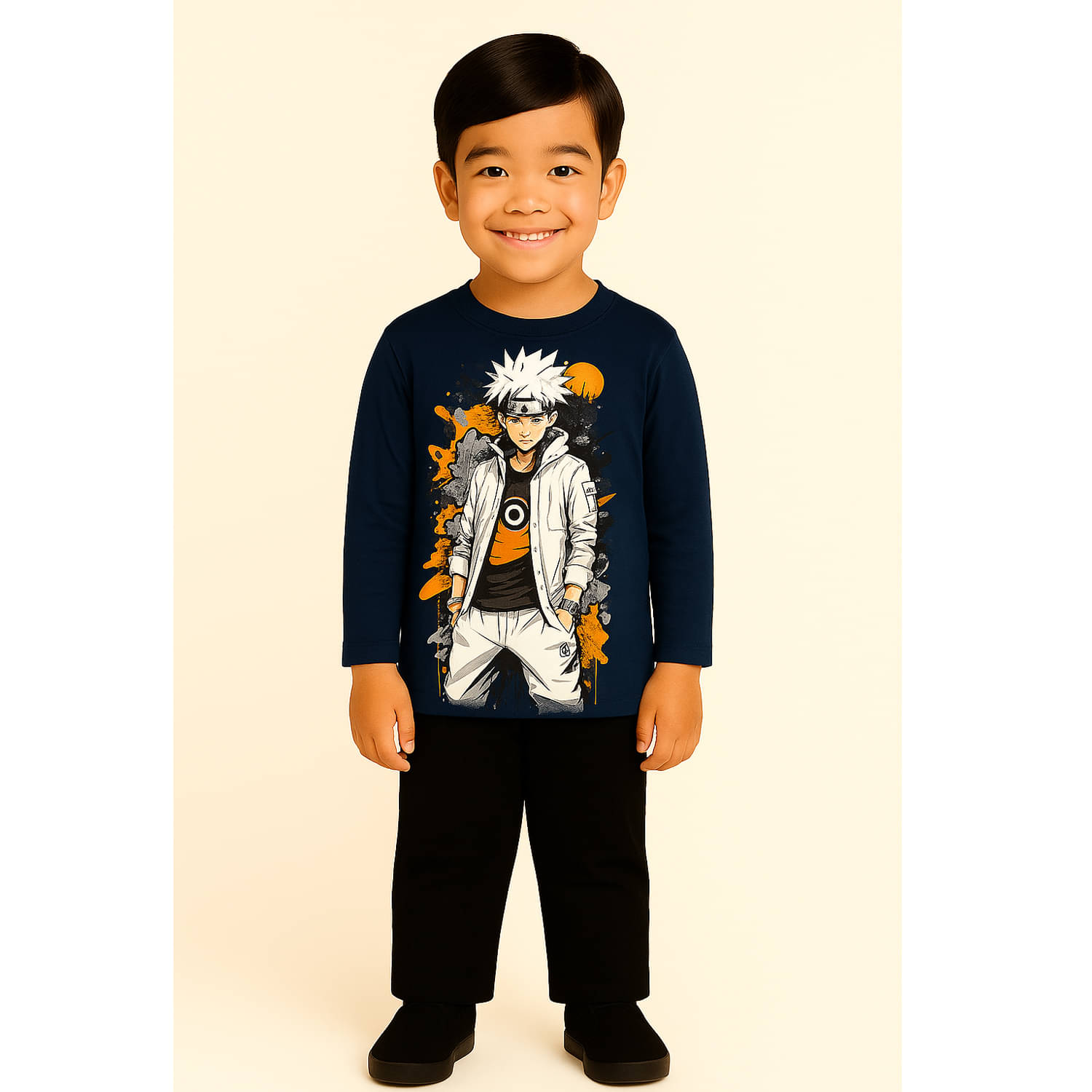     			Billyball Pack of 1 Unisex Cotton T-Shirt & Pants Set ( Multicolor 2 )