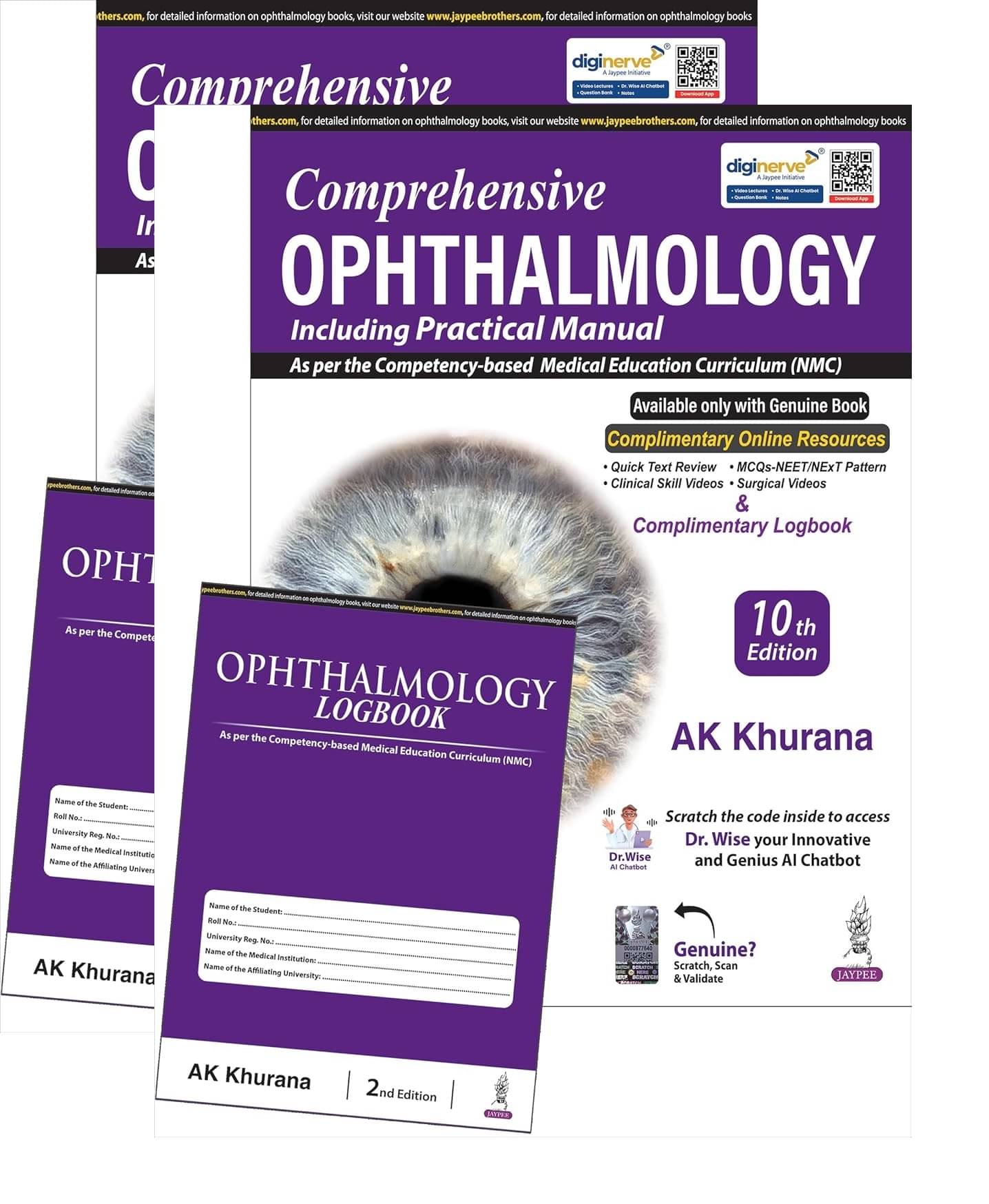 COMPREHENSIVE OPHTHALMOLOGY (INCLUDING PRACTICAL MANUAL) WITH OPHTHALMOLOGY LOGBOOK Paperback COMPREHENSIVE OPHTHALMOLOGY (INCLUDING PRACTICAL MANUAL) WITH OPHTHALMOLOGY LOGBOOK Paperback