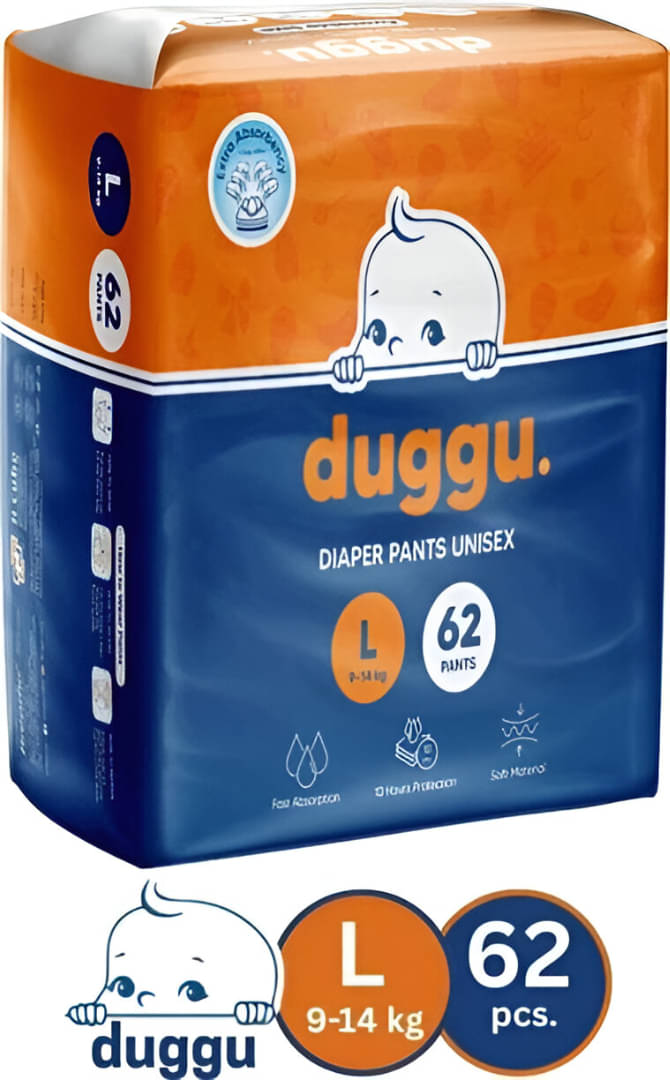     			Duggu L Diaper Pants ( Pack of 1 )