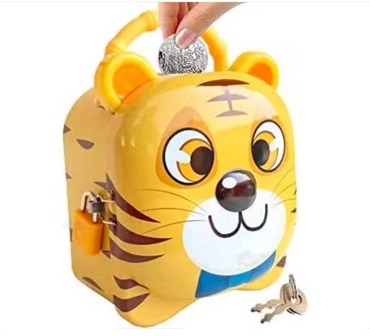     			Eclet Metal Multicolor Piggy Bank ( Pack of 1 )