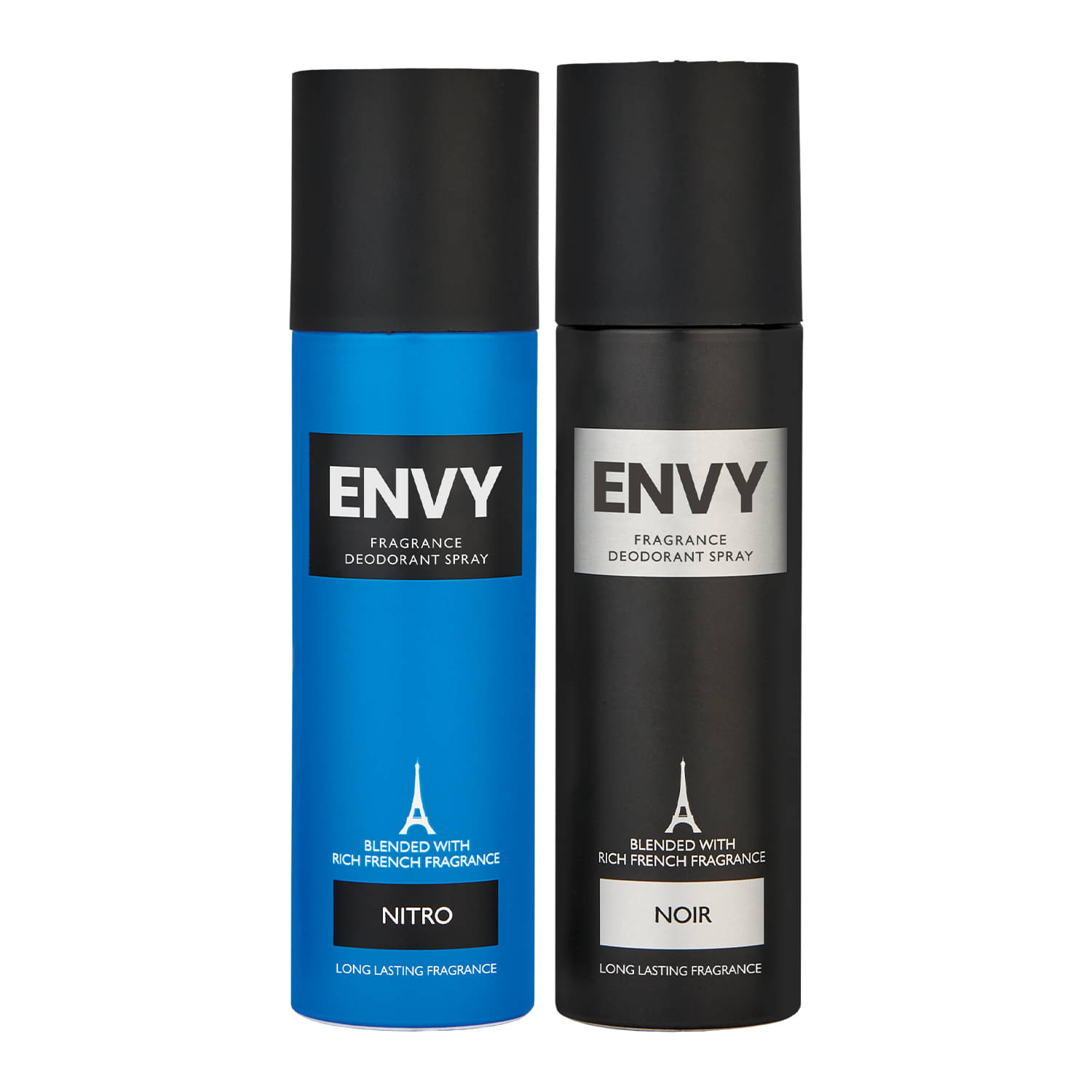     			Envy Nitro & Noir 120 ml Each Deodorant Spray for Men 240 ml ( Pack of 2 )