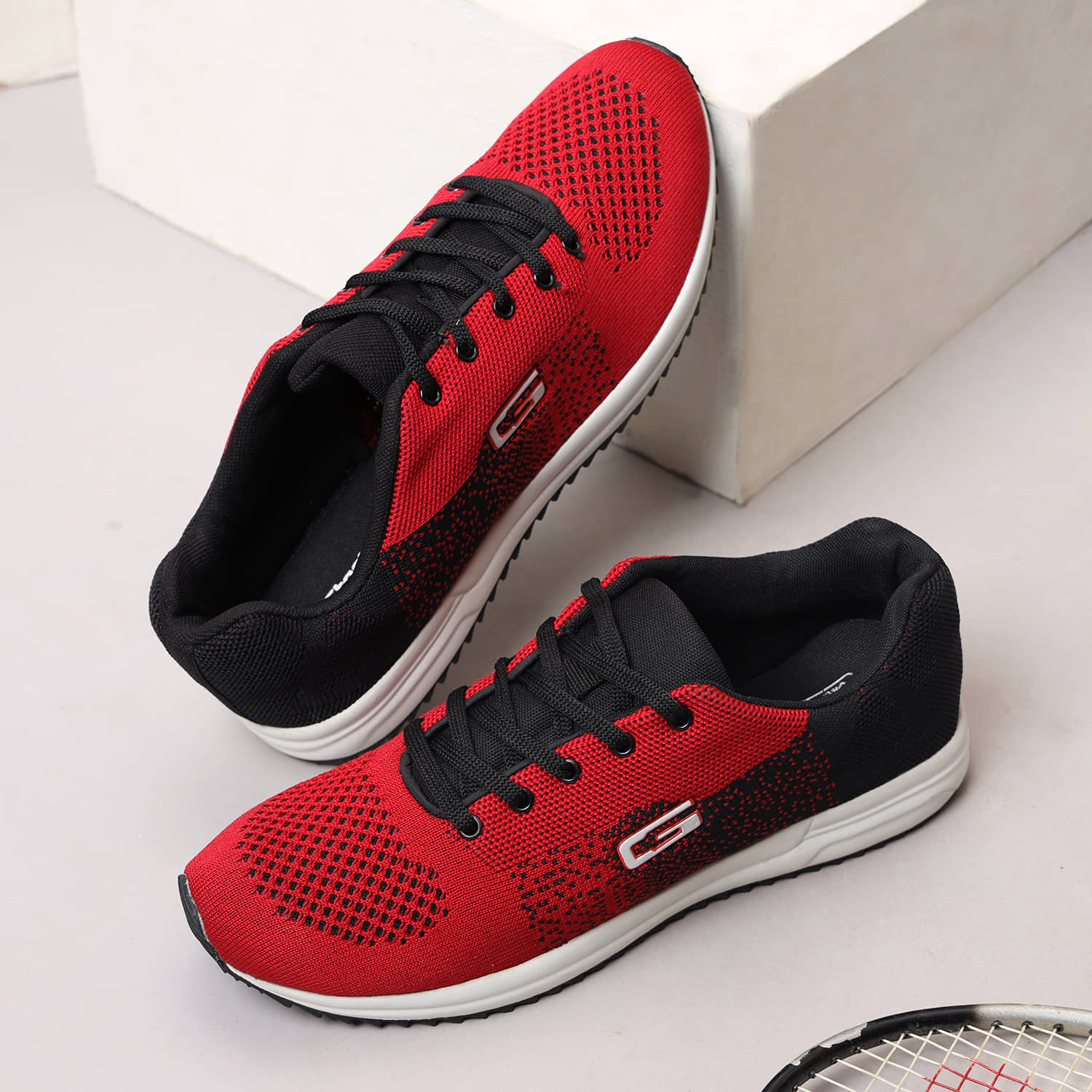 GOLDSTAR STARLITE-02 Red Men's Sports Running Shoes - Sports Shoes | Buy online on ZillyBuy