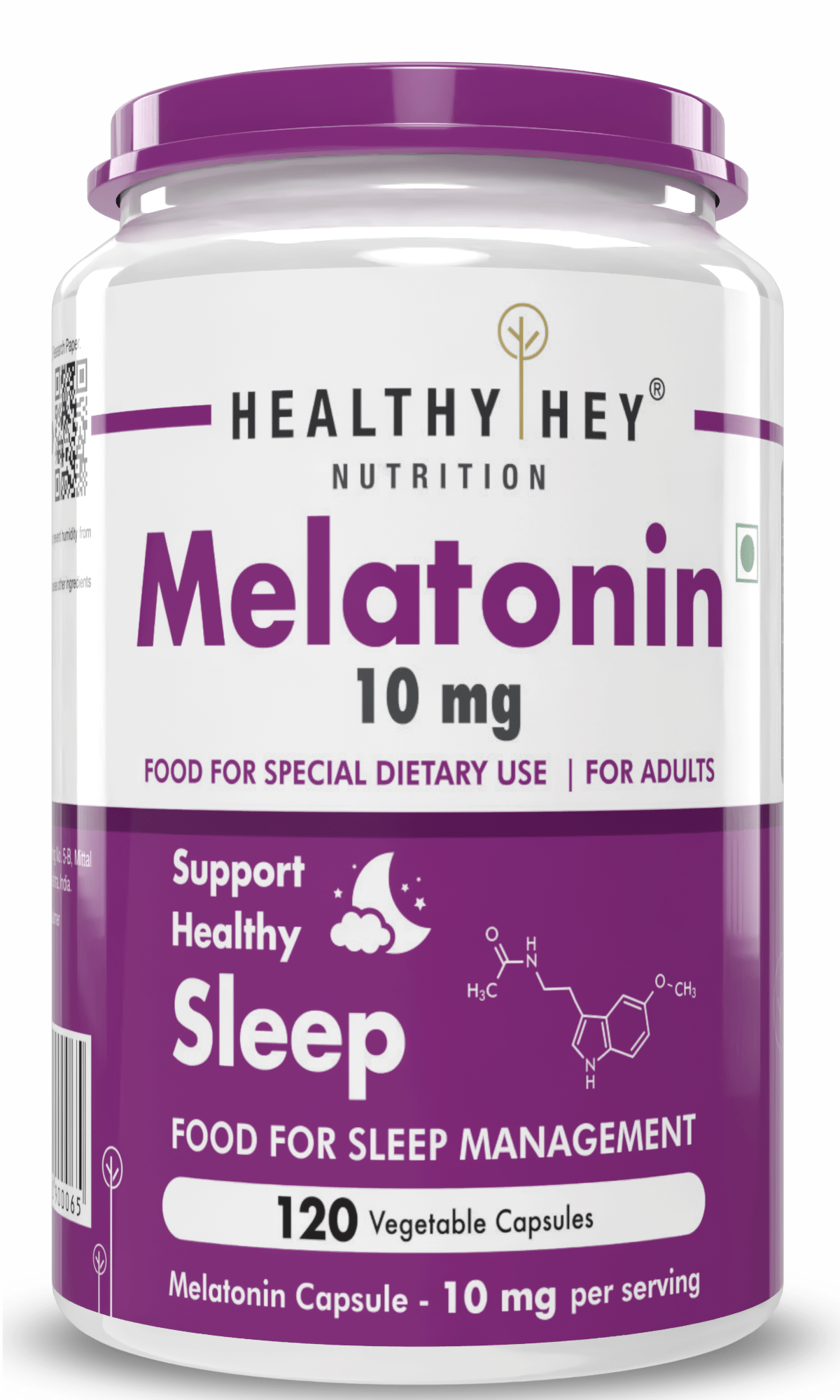 HEALTHYHEY NUTRITION Sleep Aid Melatonin 120 capsules 10 mg HEALTHYHEY NUTRITION Sleep Aid Melatonin 120 capsules 10 mg