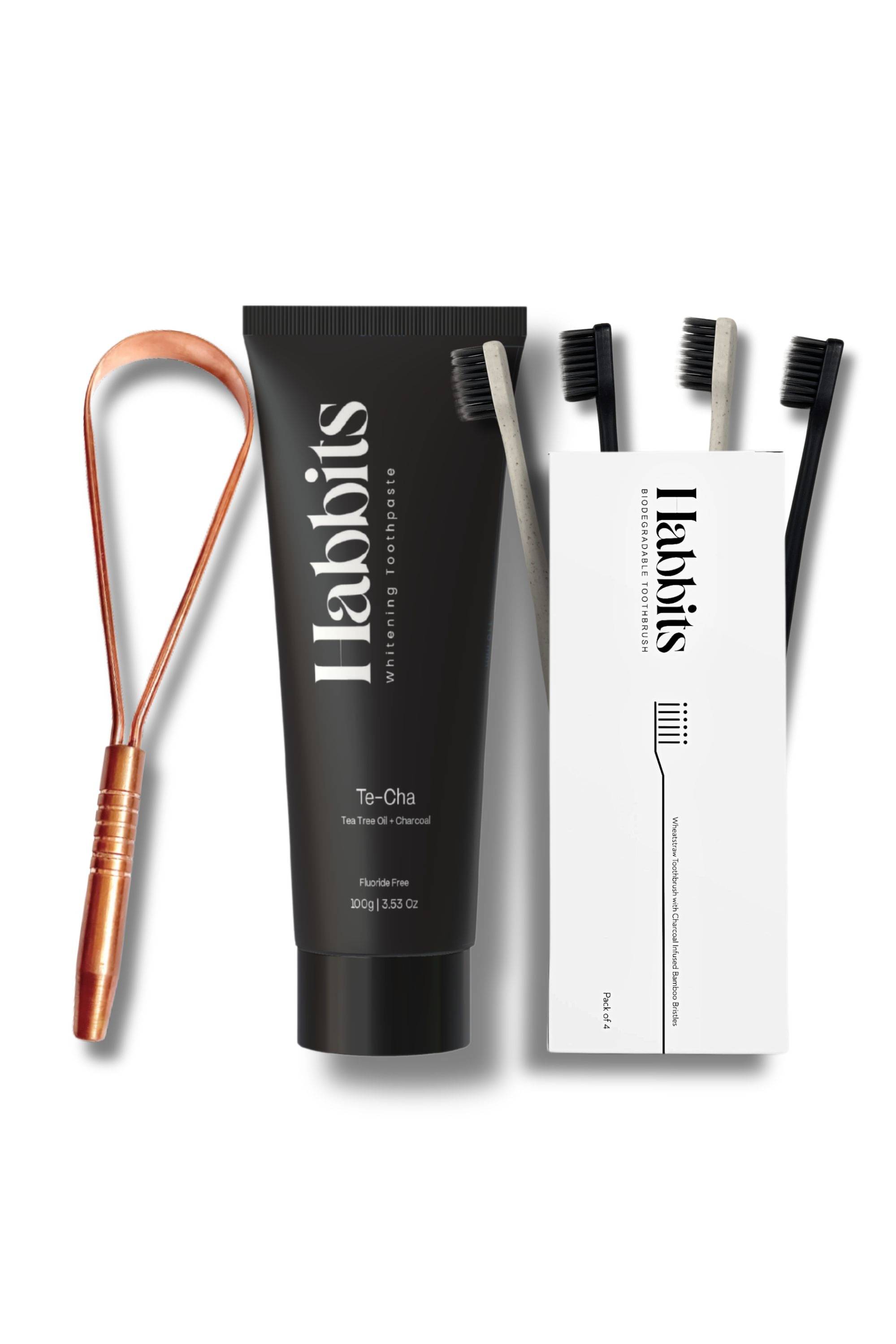     			Habbits Whitening Toothpaste Pack of 3
