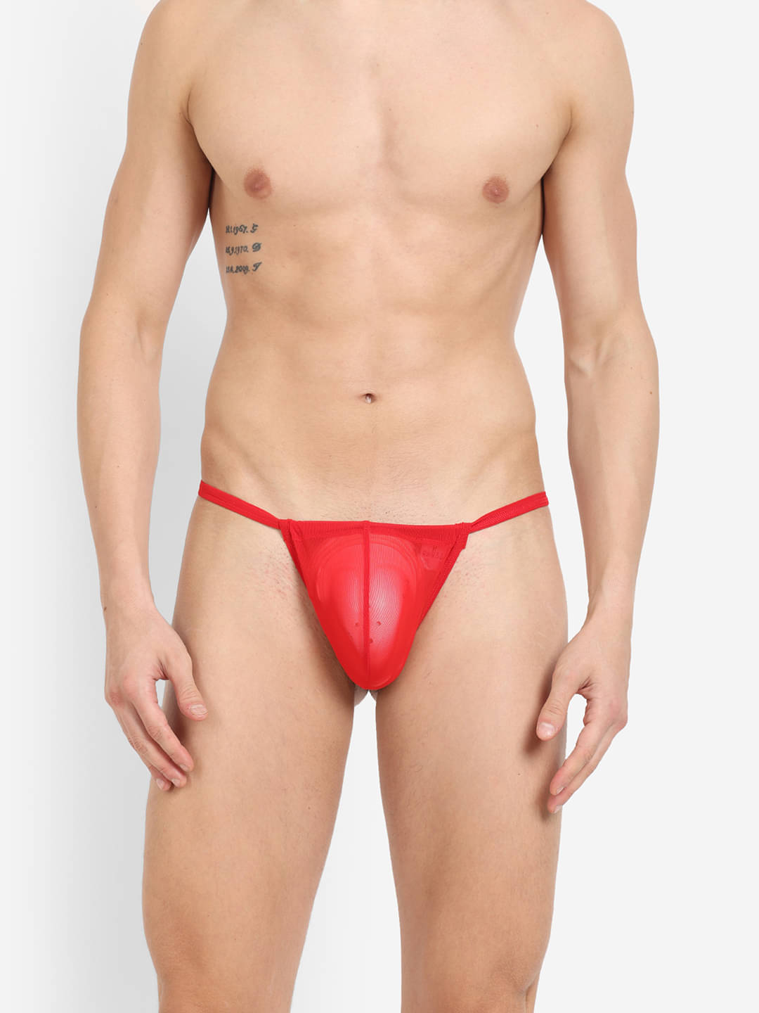La Intimo Pack of 1 Nylon G-String For Men's ( Red ) La Intimo Pack of 1 Nylon G-String For Men's ( Red )