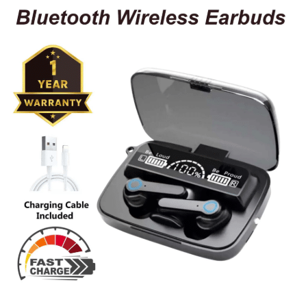     			M19 With Torch In Ear TWS Black