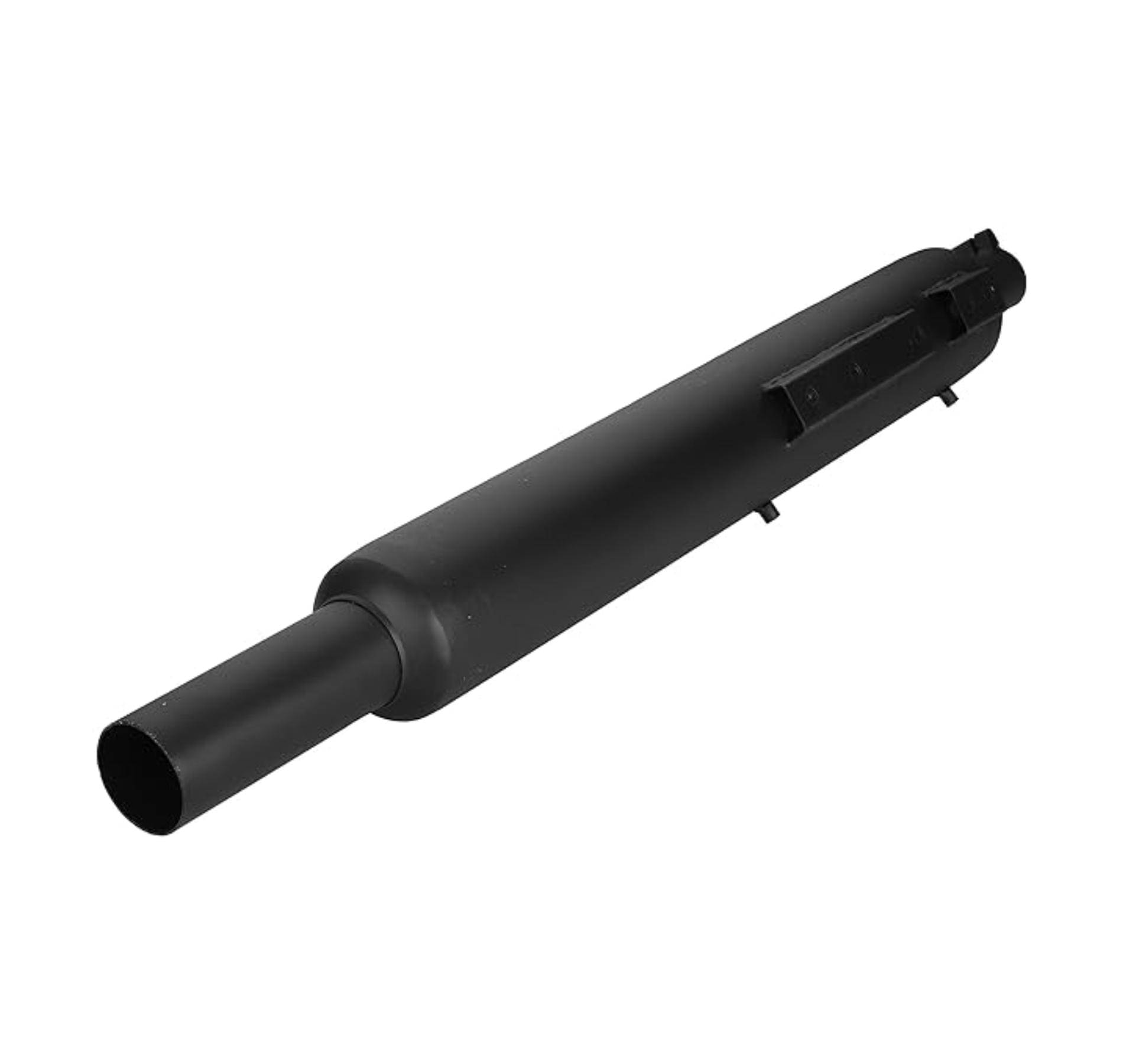     			NOISEWAVE Long Bottle Black Empty Bada Punjab Exhaust silencer for Royal Enfield Suitable for BS3 & BS4 Thunderbird 350 Full Exhaust System