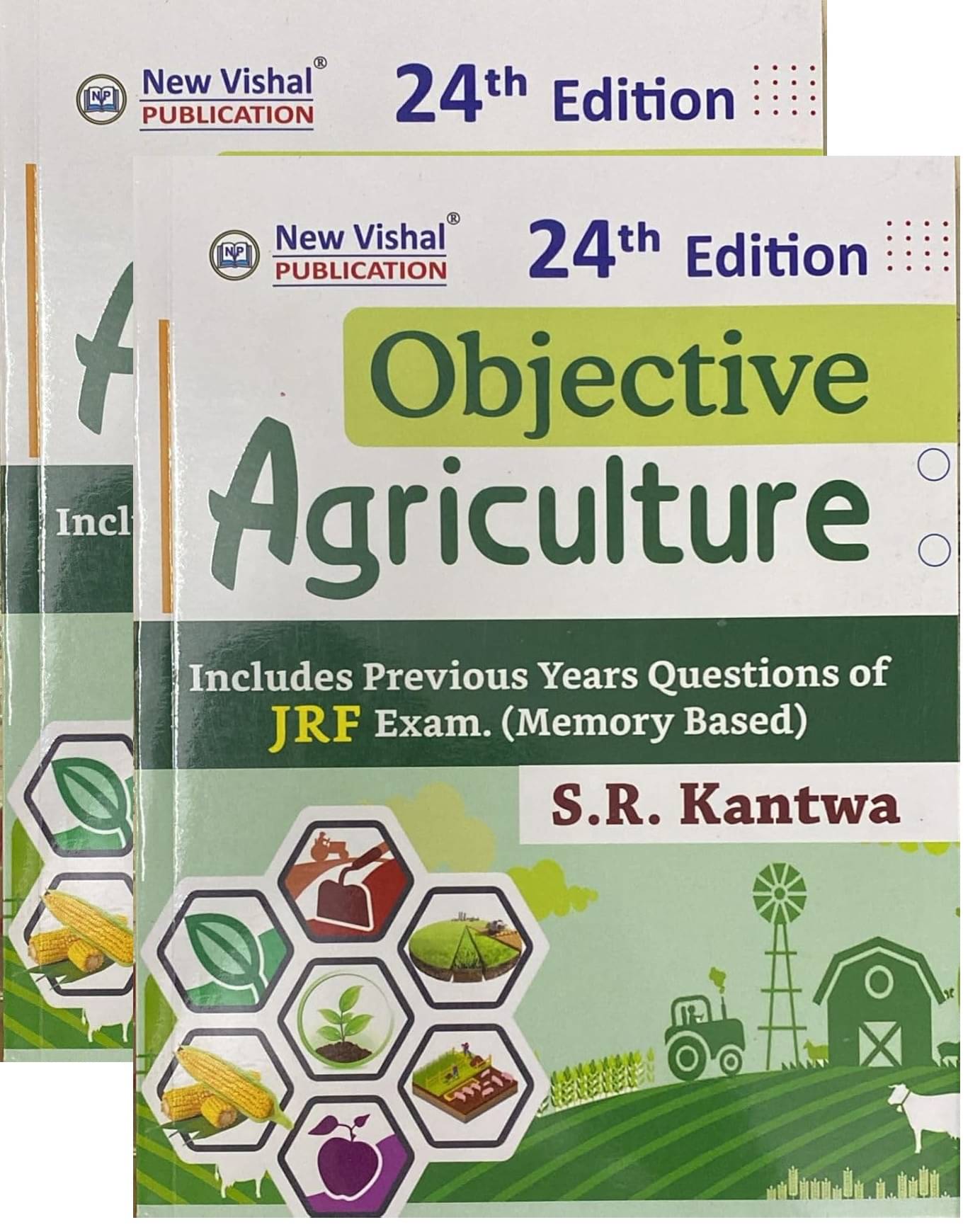     			Objective Agriculture JRF- 24th Edition 2025 [Paperback] S.R.Kantwa Paperback