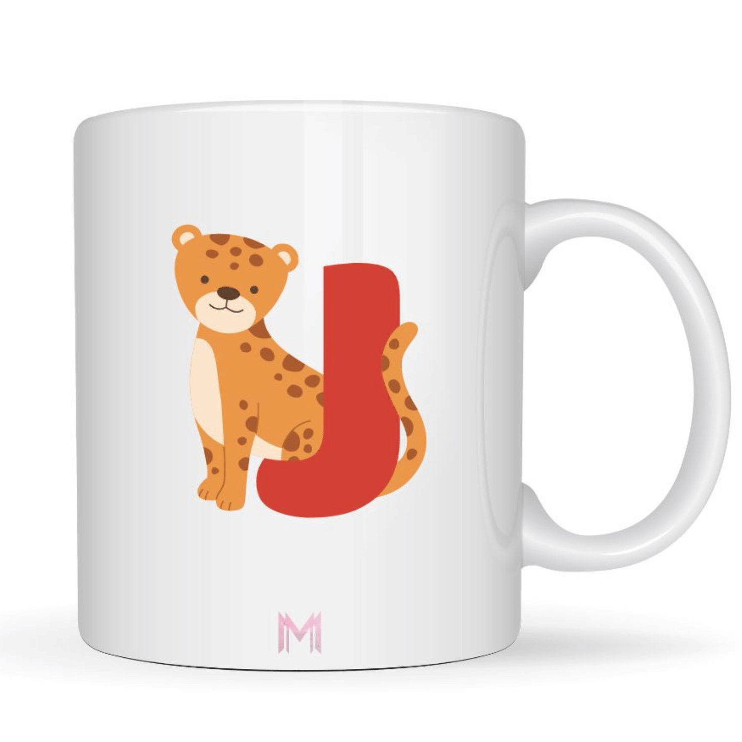     			Ridaa Printed Mug J Animal Ceramic Coffee Mug 350 mL ( Pack of 1 )
