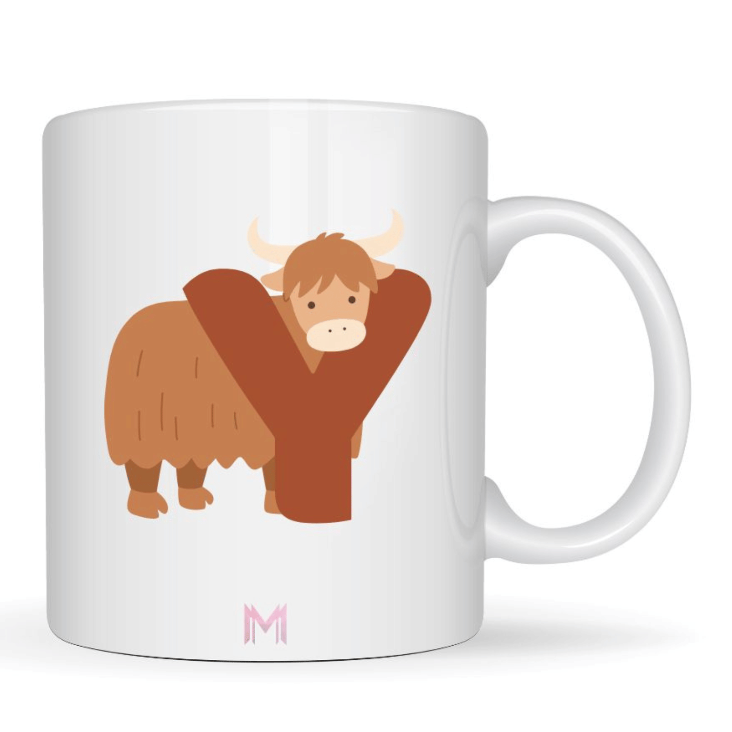     			Ridaa Printed Mug Y Animal Ceramic Coffee Mug 350 mL ( Pack of 1 )