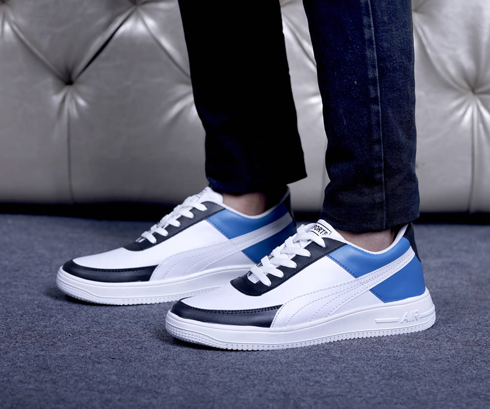     			Roaster Causal shoes for men White Men's Sneakers