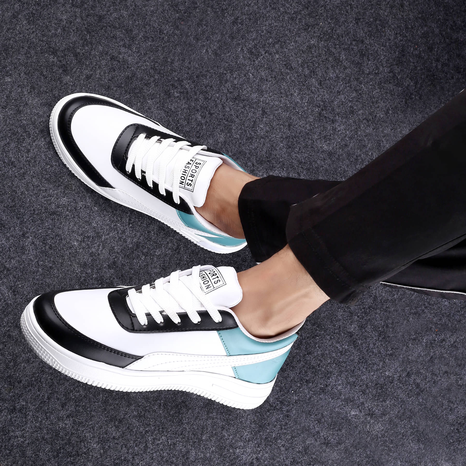     			Roaster Causal shoes for men Green Men's Sneakers