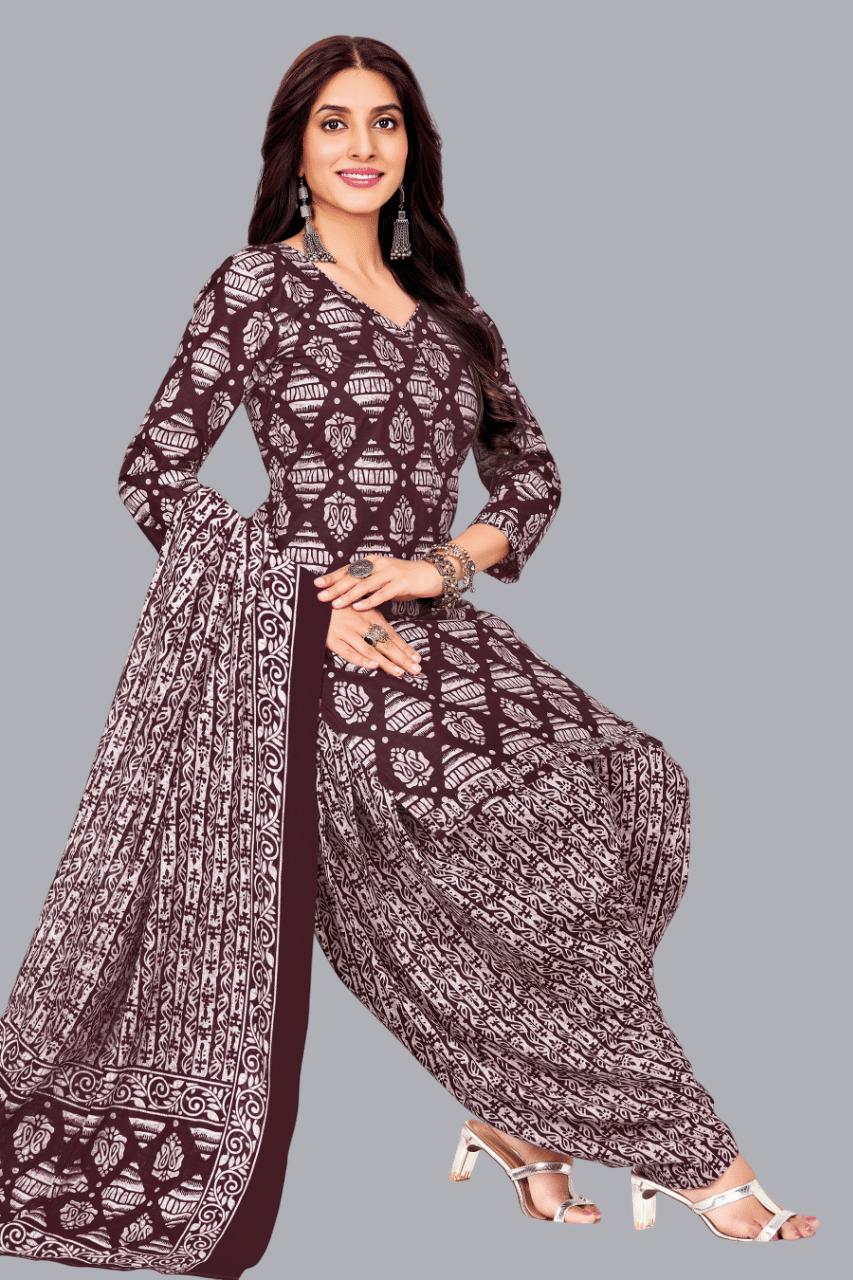 SIMMU Women Cotton Printed Straight Kurti With Patiala Salwar ( Purple ) SIMMU Women Cotton Printed Straight Kurti With Patiala Salwar ( Purple )