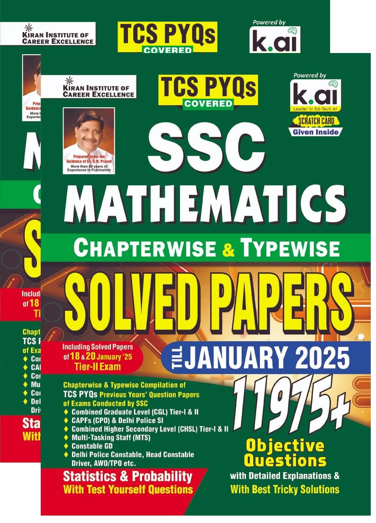 SSC Maths Chapterwise & Typewise Solved Papers Till January 2025 TCS PYQs Covered for CGL,CPO,CHSL,MTS,Delhi Police & Constable GD (English Medium) SSC Maths Chapterwise & Typewise Solved Papers Till January 2025 TCS PYQs Covered for CGL,CPO,CHSL,MTS,Delhi Police & Constable GD (English Medium)