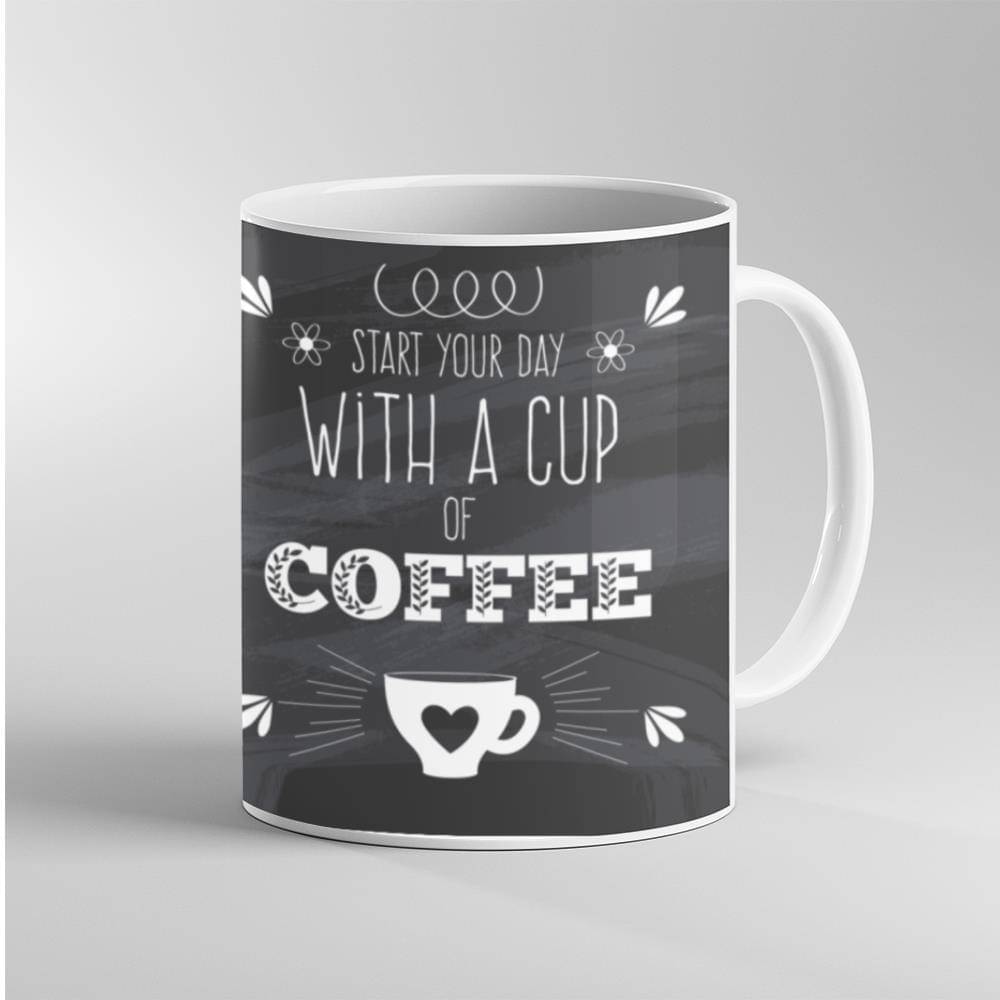 VIKESA Ceramic Coffee Mug Typography Ceramic Coffee Mug 325 mL ( Pack of 1 ) VIKESA Ceramic Coffee Mug Typography Ceramic Coffee Mug 325 mL ( Pack of 1 )