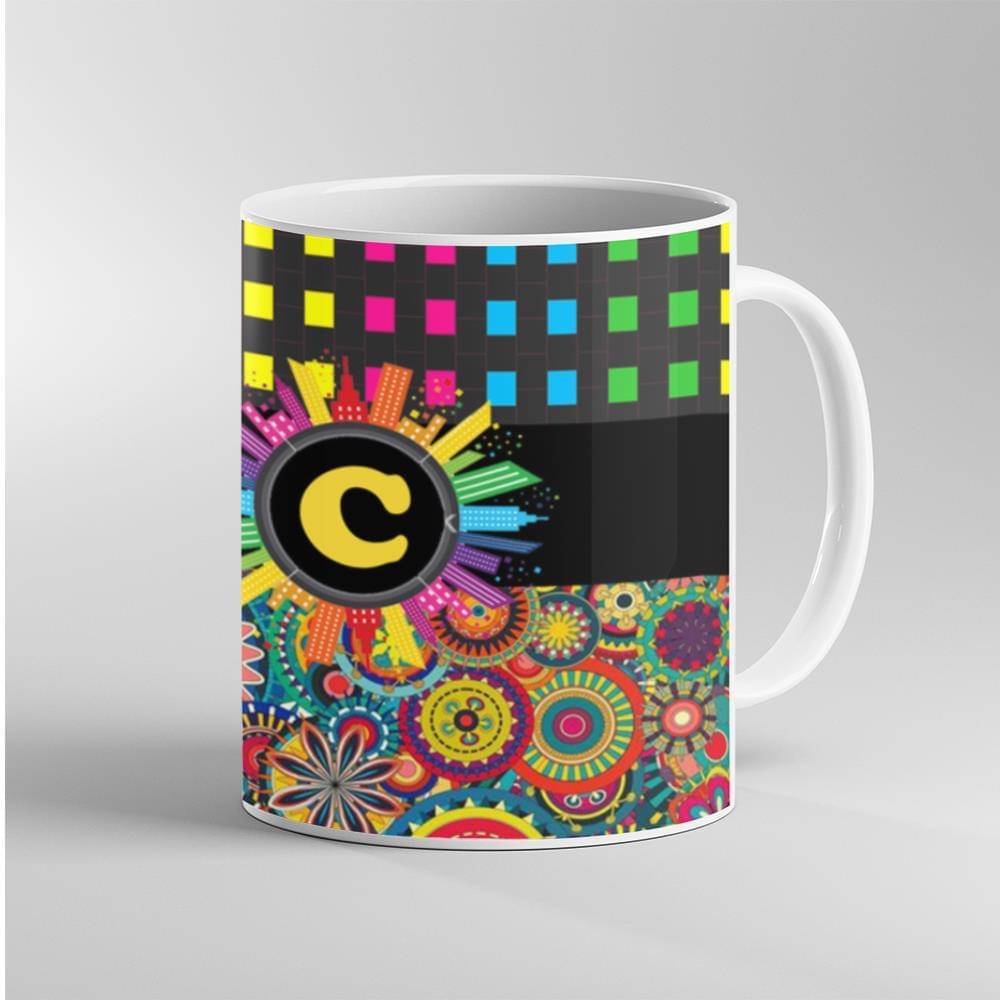     			VIKESA Ceramic Coffee Mug Typography Ceramic Coffee Mug 325 mL ( Pack of 1 )