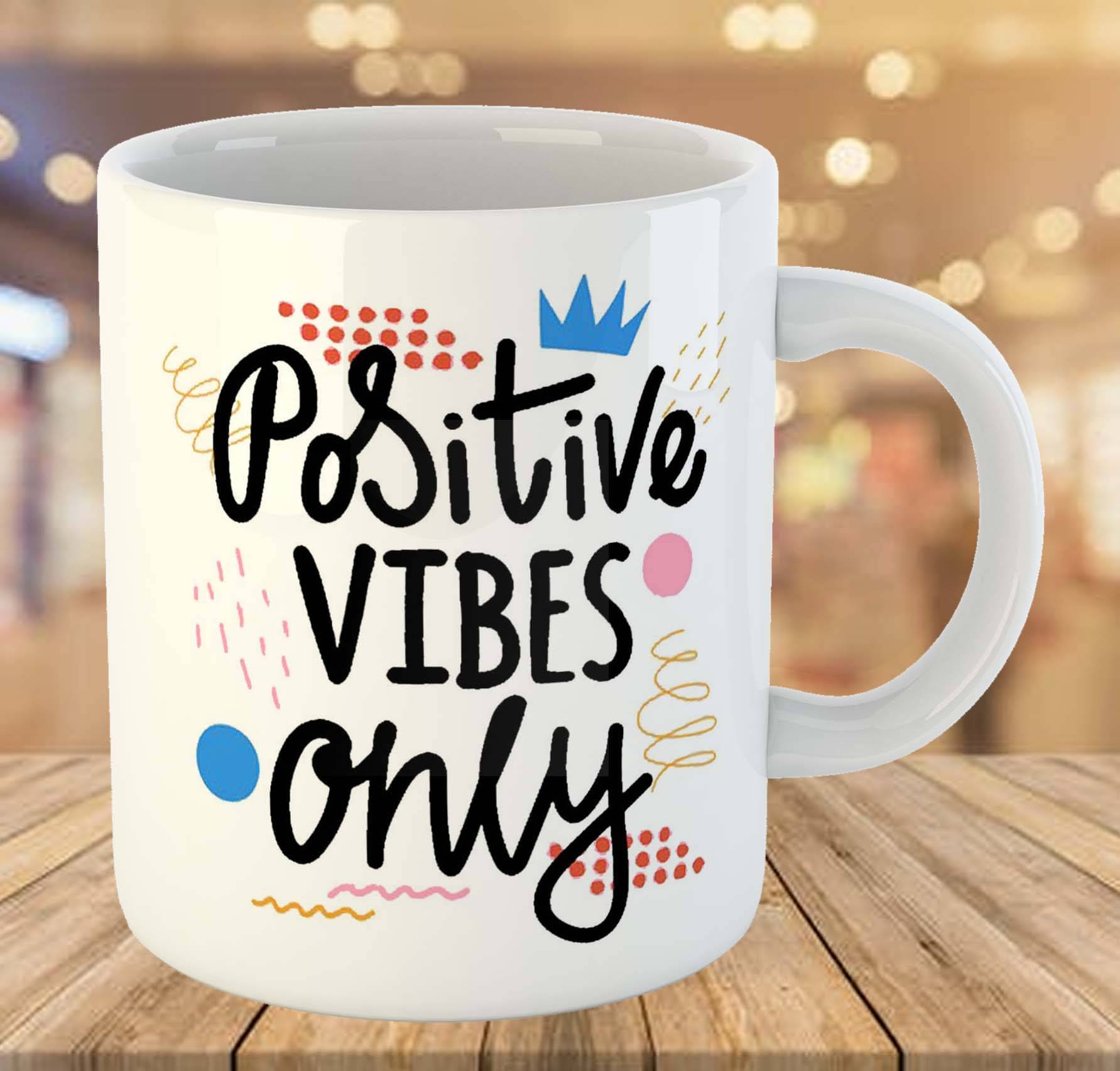 VIKESA Ceramic Coffee Mug Typography Ceramic Coffee Mug 325 mL ( Pack of 1 ) VIKESA Ceramic Coffee Mug Typography Ceramic Coffee Mug 325 mL ( Pack of 1 )