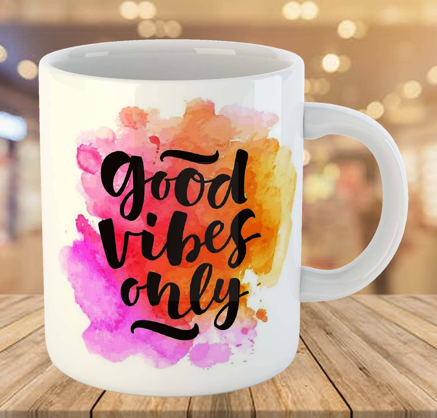 VIKESA Ceramic Coffee Mug Typography Ceramic Coffee Mug 325 mL ( Pack of 1 ) VIKESA Ceramic Coffee Mug Typography Ceramic Coffee Mug 325 mL ( Pack of 1 )