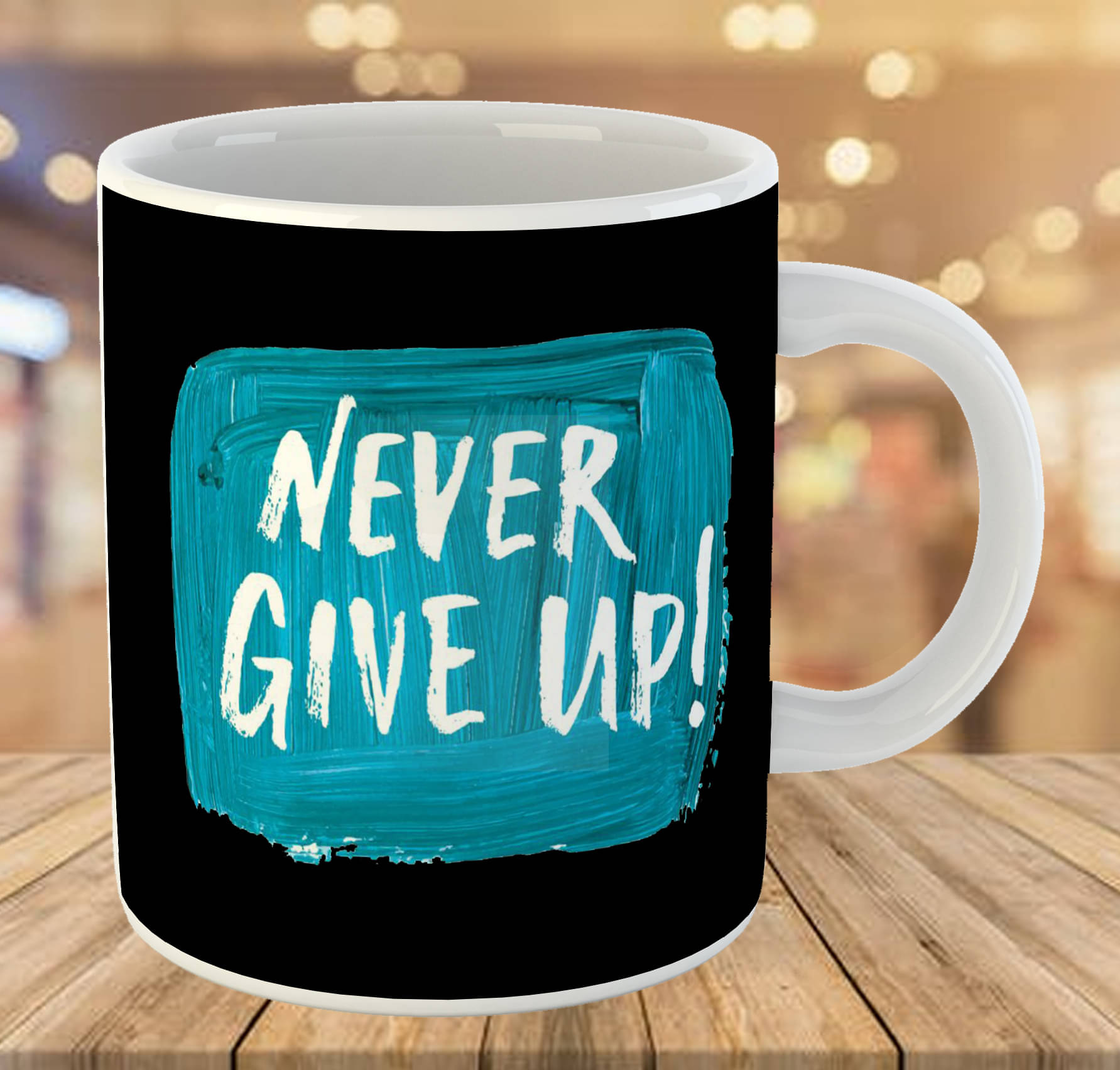    			VIKESA Ceramic Coffee Mug Typography Ceramic Coffee Mug 325 mL ( Pack of 1 )