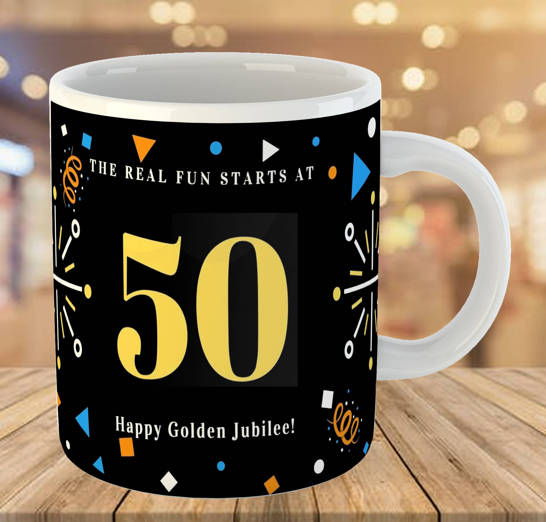 VIKESA Ceramic Coffee Mug Typography Ceramic Coffee Mug 325 mL ( Pack of 1 )     			VIKESA Ceramic Coffee Mug Typography Ceramic Coffee Mug 325 mL ( Pack of 1 )