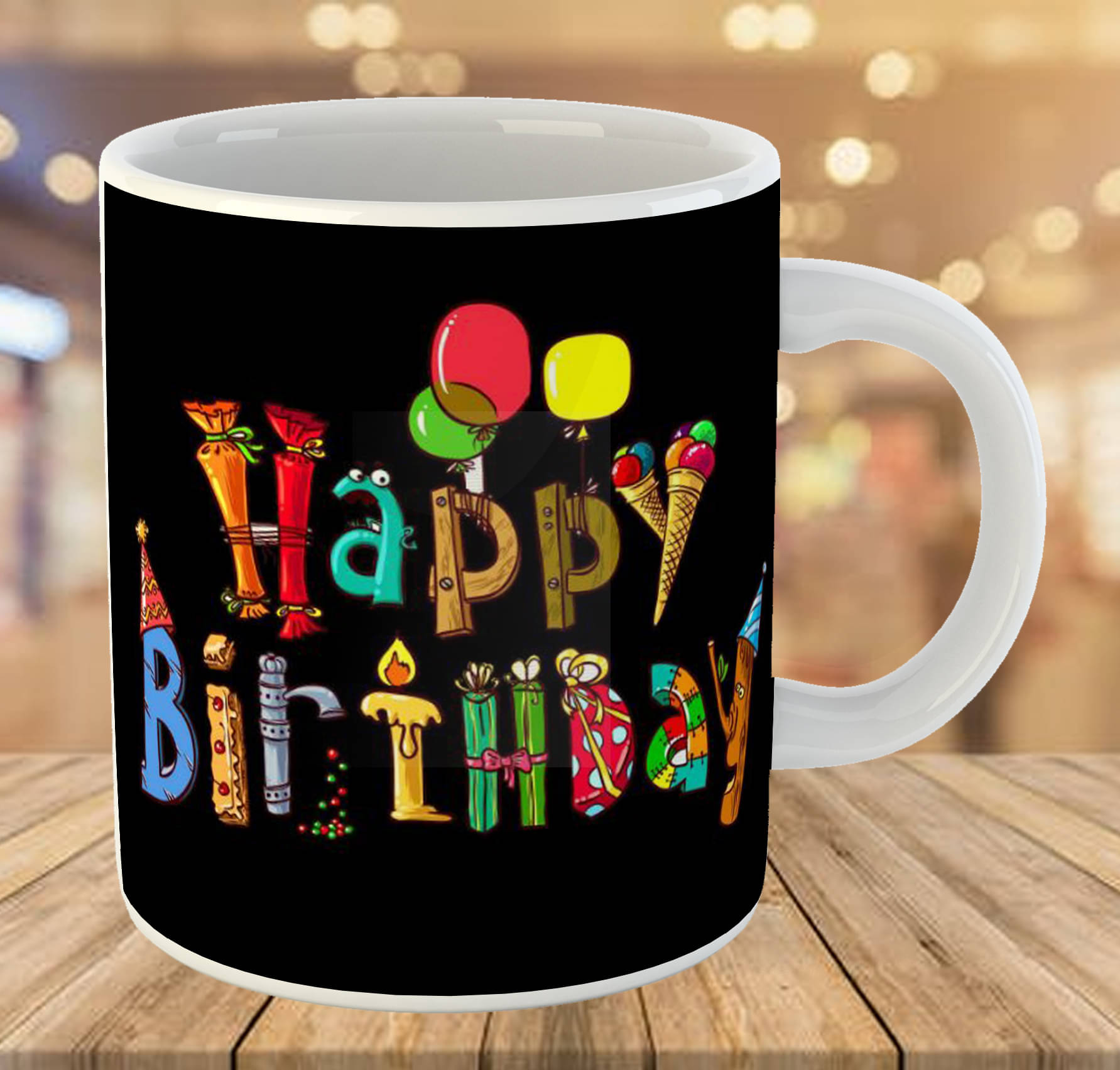     			VIKESA Ceramic Coffee Mug Typography Ceramic Coffee Mug 325 mL ( Pack of 1 )