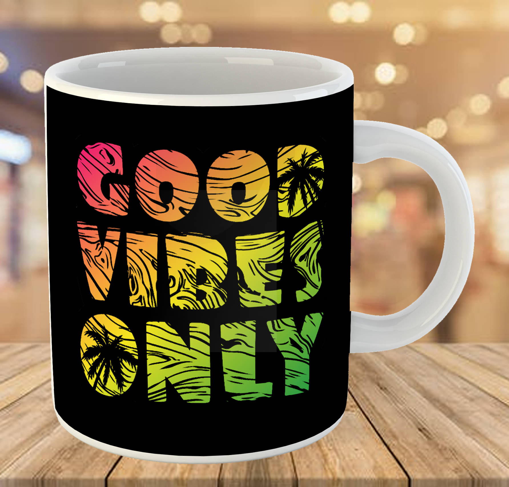     			VIKESA Ceramic Coffee Mug Typography Ceramic Coffee Mug 325 mL ( Pack of 1 )