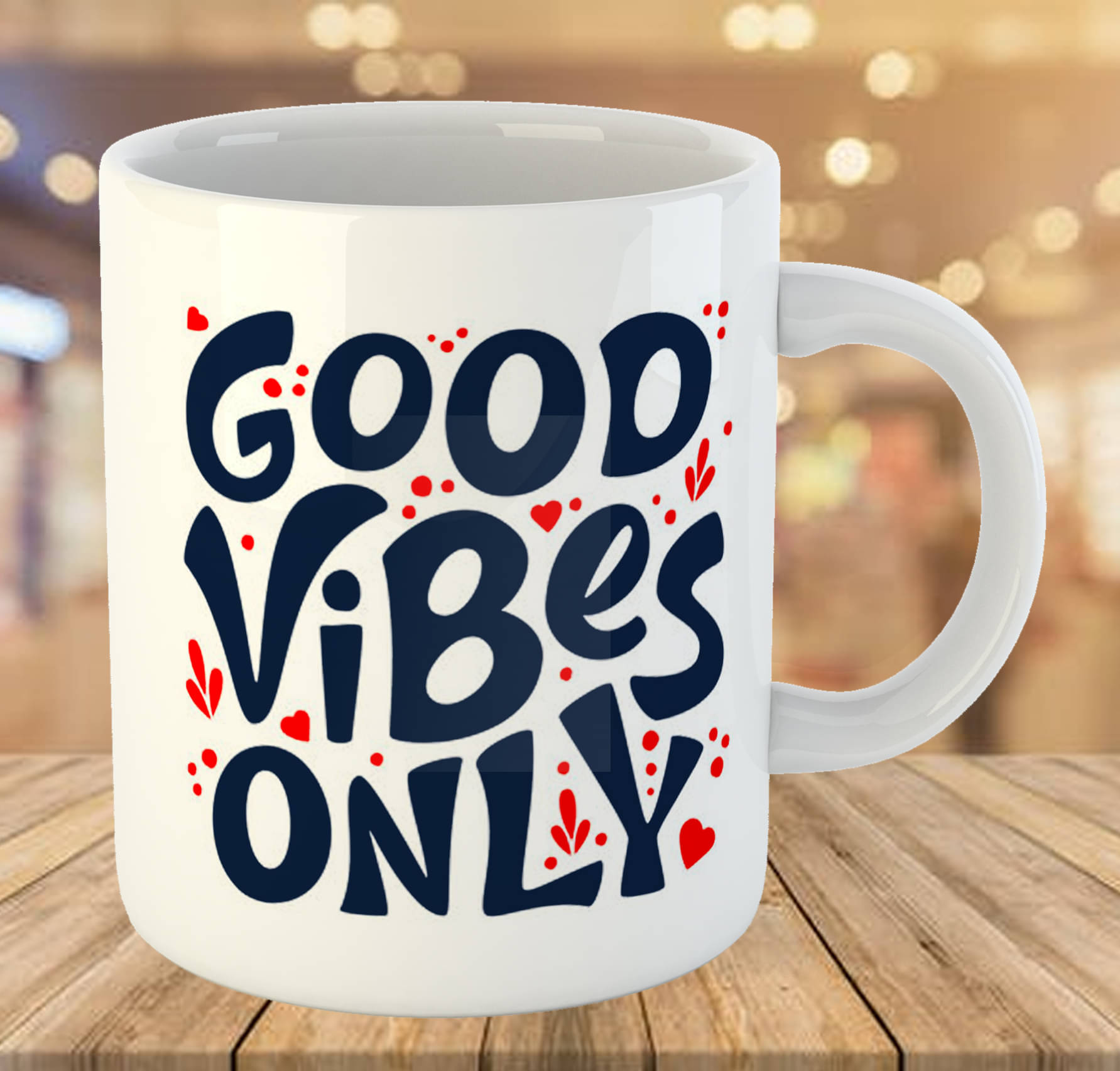 VIKESA Ceramic Coffee Mug Typography Ceramic Coffee Mug 325 mL ( Pack of 1 ) VIKESA Ceramic Coffee Mug Typography Ceramic Coffee Mug 325 mL ( Pack of 1 )