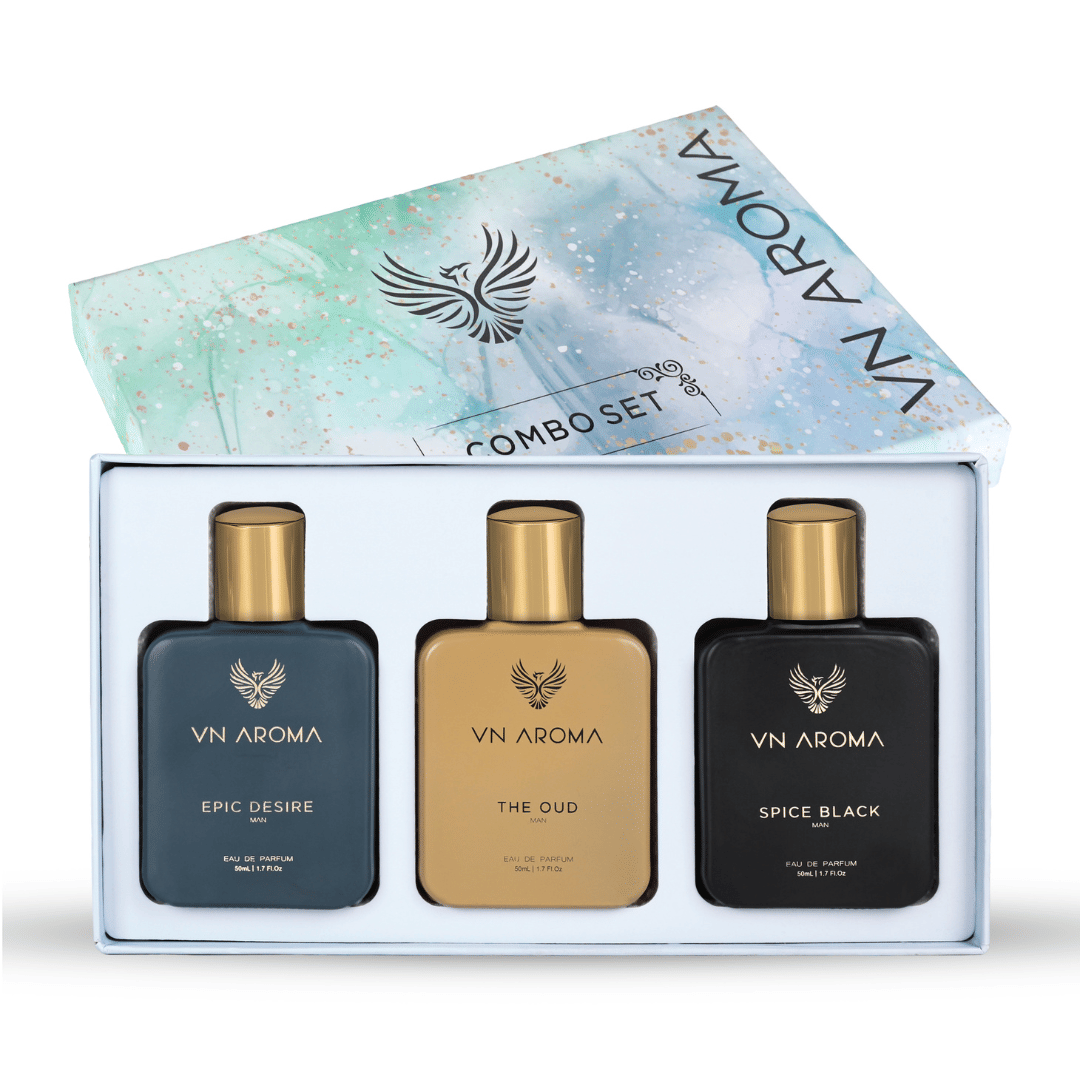 VN AROMA Eau De Toilette (EDT) Woody,Fruity,Oriental Mild -Fragrance For Men ( Pack of 3 ) VN AROMA Eau De Toilette (EDT) Woody,Fruity,Oriental Mild -Fragrance For Men ( Pack of 3 )