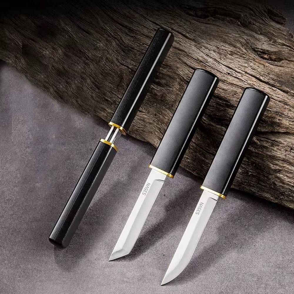 ABHIRA 2-in-1 Double Blade Knife Set - Stainless Steel Peeling & Paring Knife Combo with Ergonomic Handle & Protective Sheath, Compact Kitchen & Outdoor Use ABHIRA 2-in-1 Double Blade Knife Set - Stainless Steel Peeling & Paring Knife Combo with Ergonomic Handle & Protective Sheath, Compact Kitchen & Outdoor Use