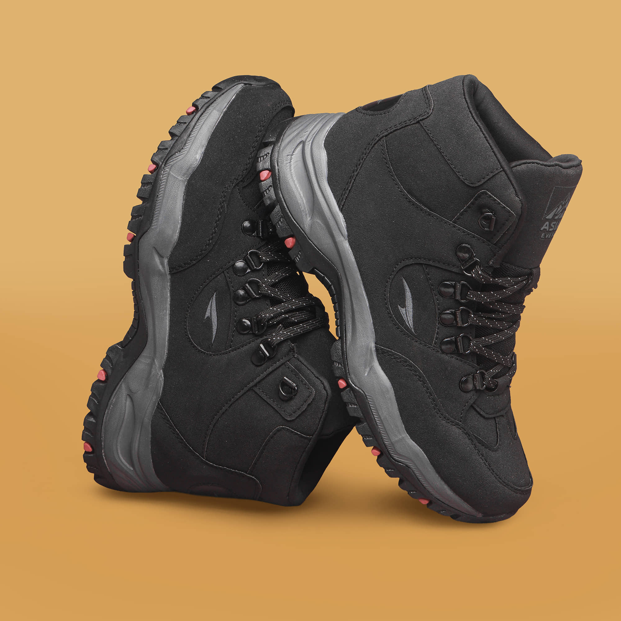 ASIAN EVEREST-25 Brown Men's Trekking Shoes - Casual Shoes | Buy online on ZillyBuy