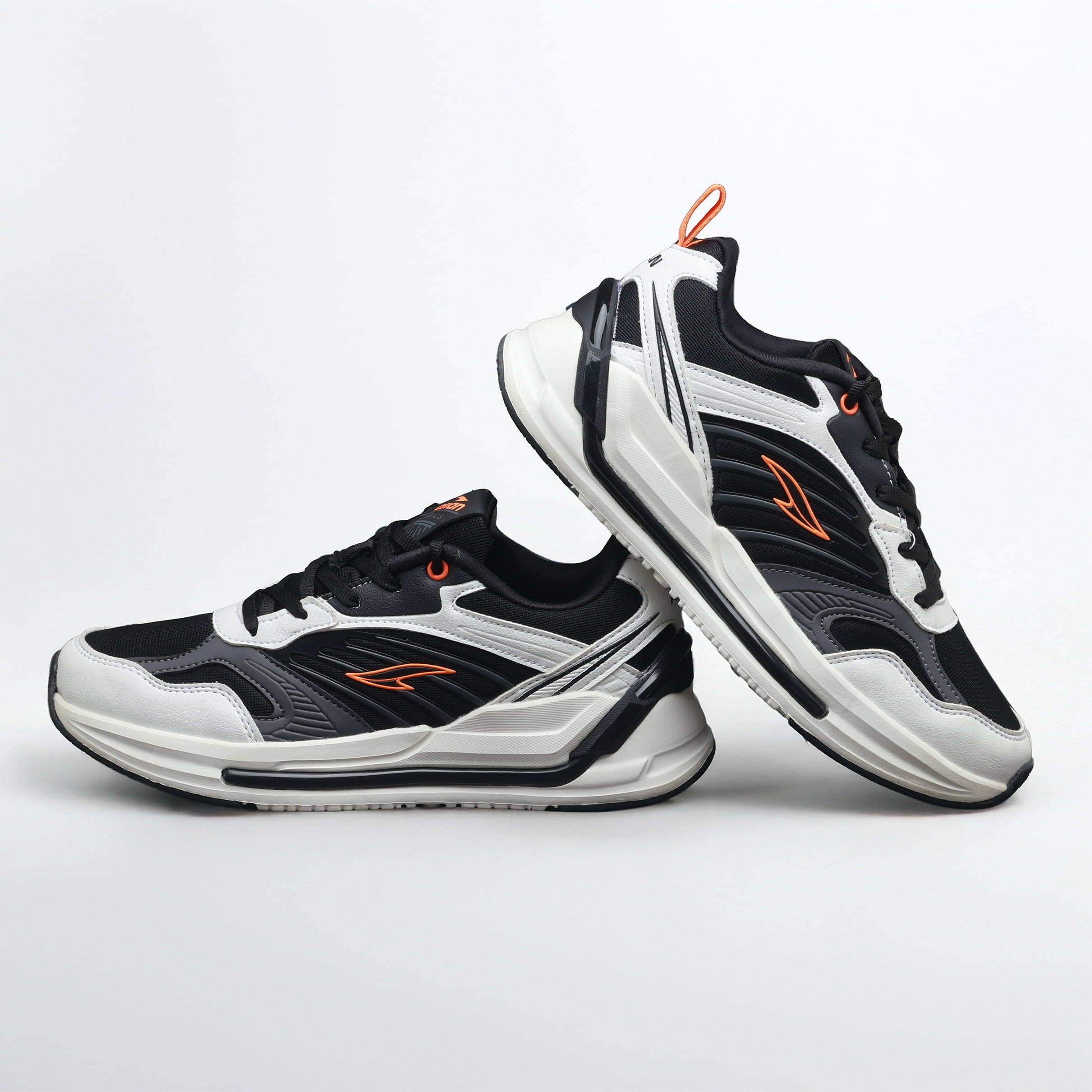     			ASIAN POWERKICK-05 Black Men's Sports Running Shoes