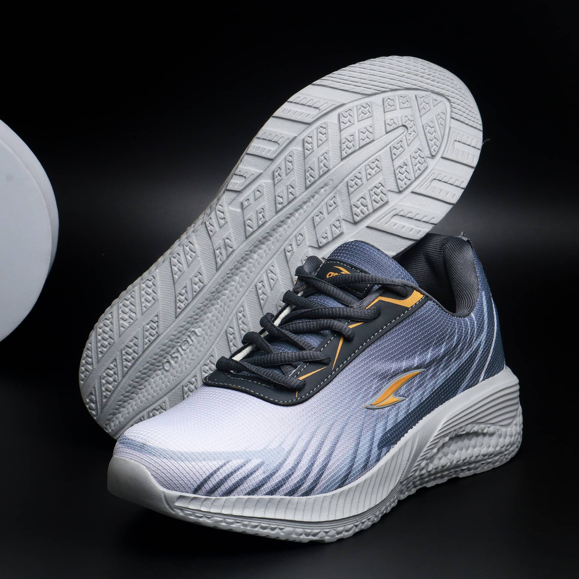     			ASIAN TOOFAN-10 Dark Grey Men's Sports Running Shoes