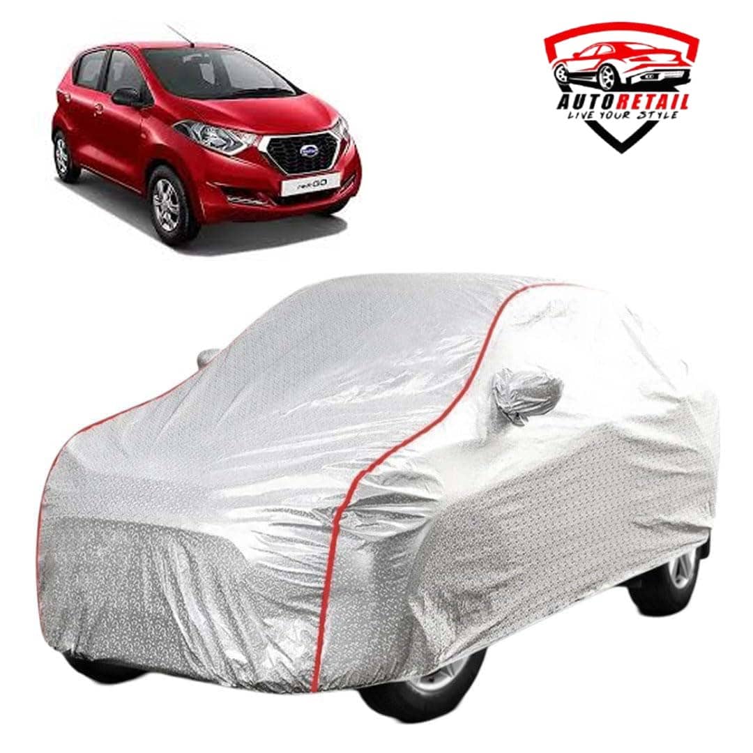 AutoRetail Car Body Cover for Maruti Suzuki Alto 800 [2012-2015] With Mirror Pocket ( Pack of 1 ) , Silver