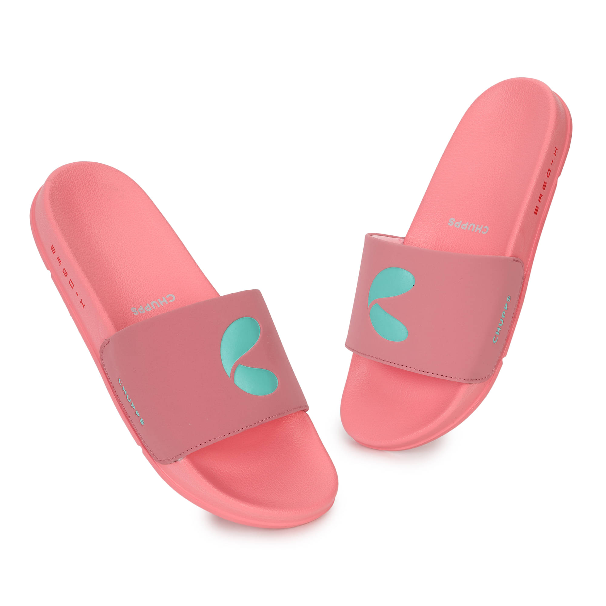     			CHUPPS Pink Women's Slide Flip Flop