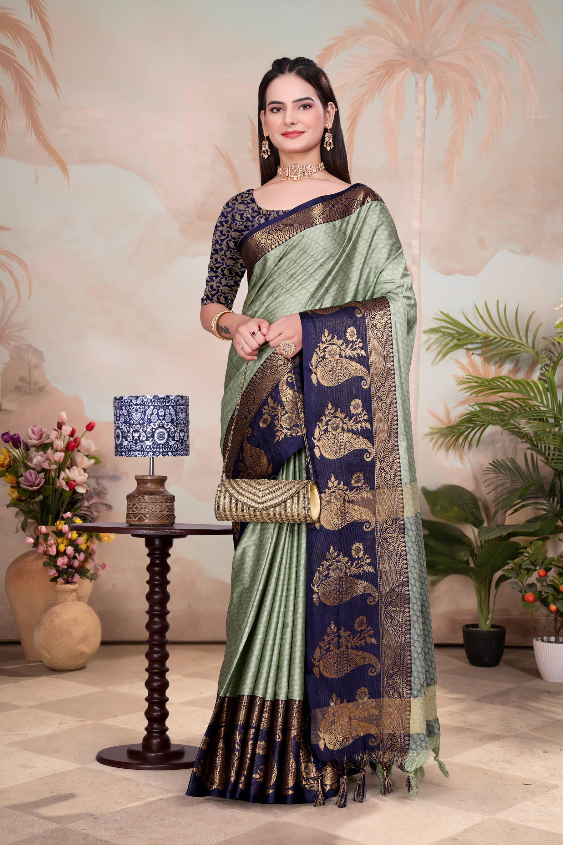 Clirva Art Silk Woven Banarasi saree Without Blouse Piece ( Coral ) Clirva Art Silk Woven Banarasi saree Without Blouse Piece ( Coral )
