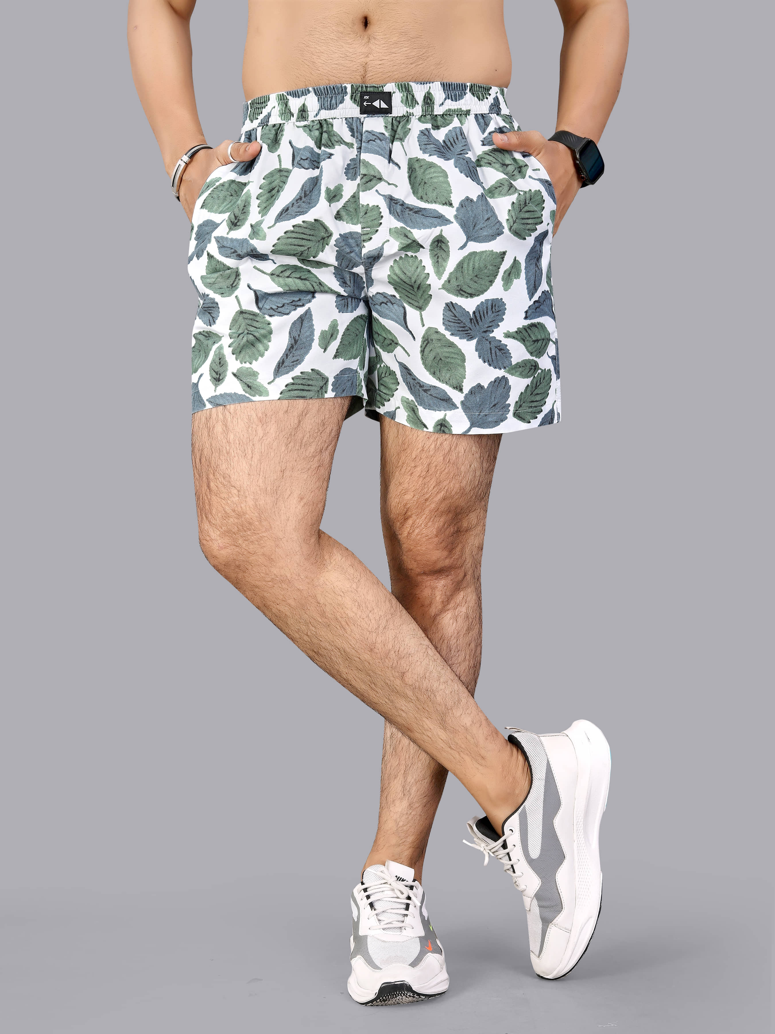 FTX Pack of 1 Cotton Blend Boxers For Men's ( Multicolor )