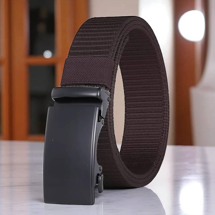    			Generic - Brown Nylon Men's Casual Belt ( Pack of 1 )