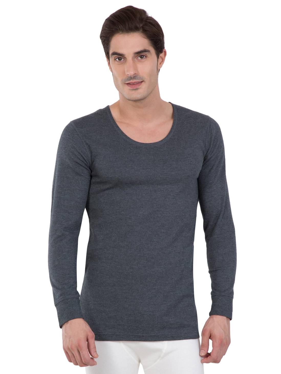     			Jockey Pack of 1 Cotton Thermal Tops For Men's ( Grey )